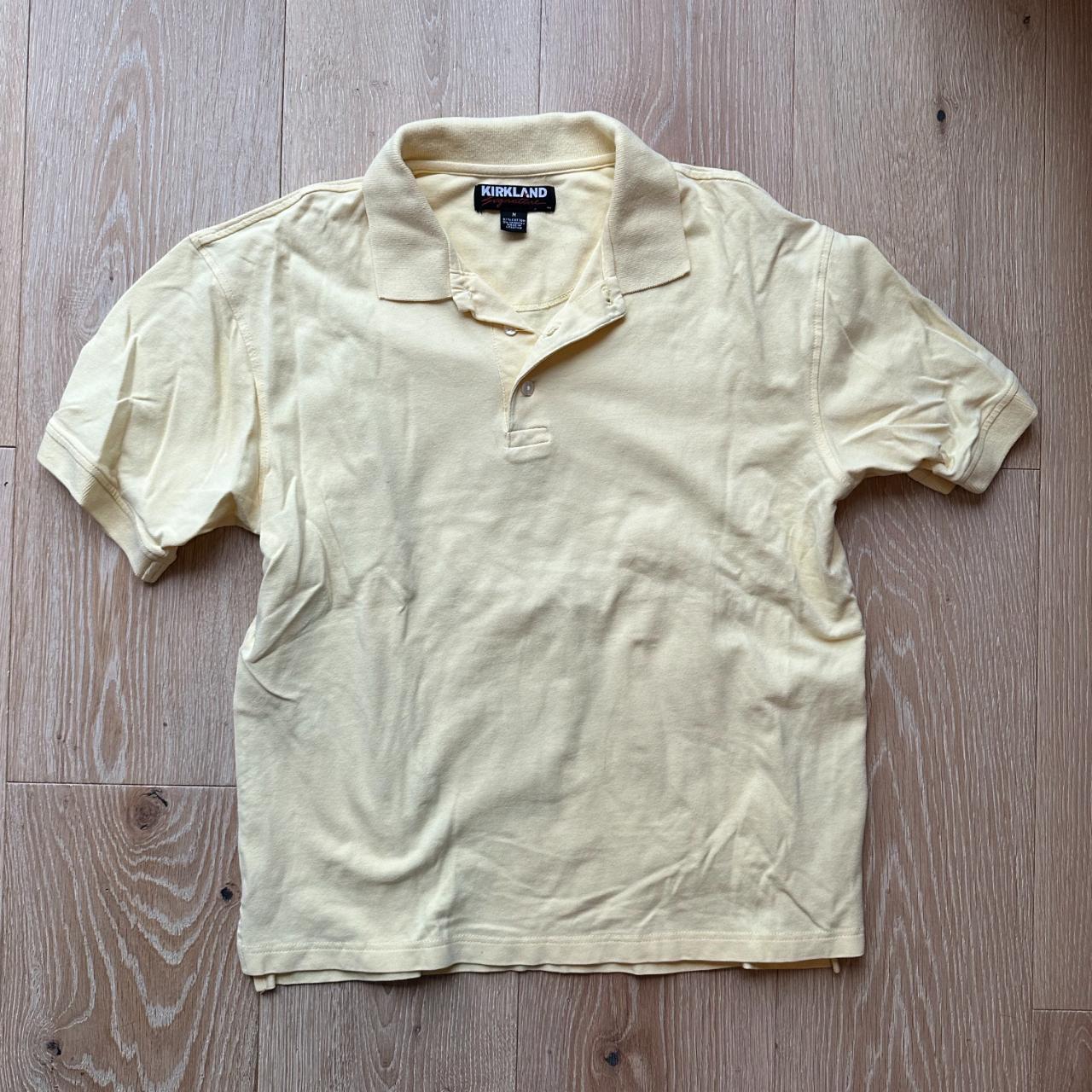 Yellow Kirkland Collared Polo - Size Women's Medium... - Depop