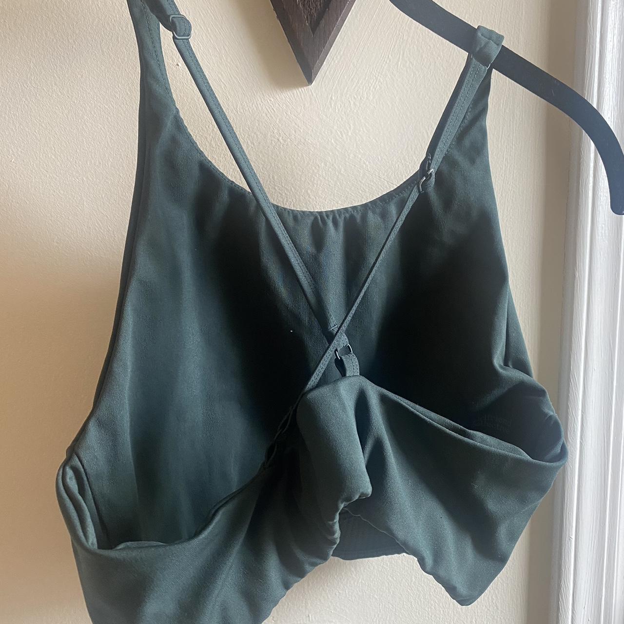 Women's Green Bra | Depop