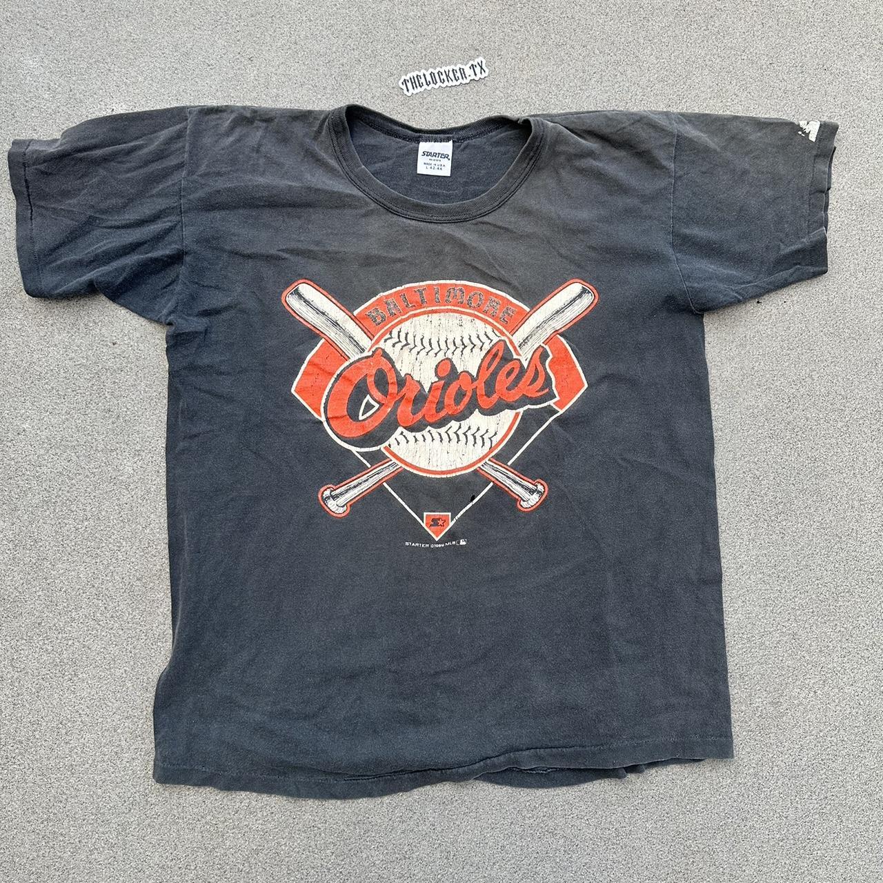 Vintage Baltimore Orioles MLB XL Casual T-Shirt 1991 - Depop