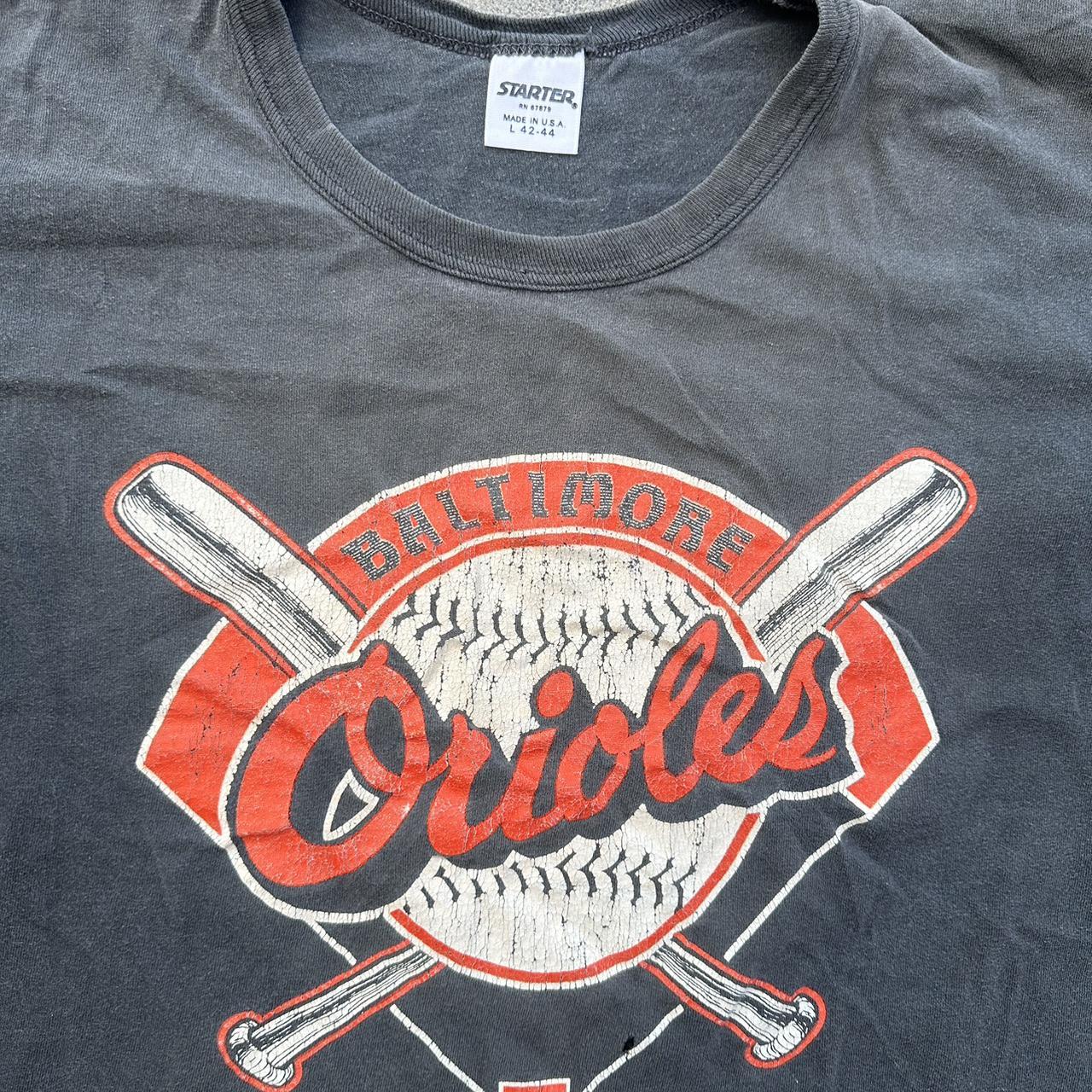 Vintage Baltimore Orioles MLB XL Casual T-Shirt 1991 - Depop