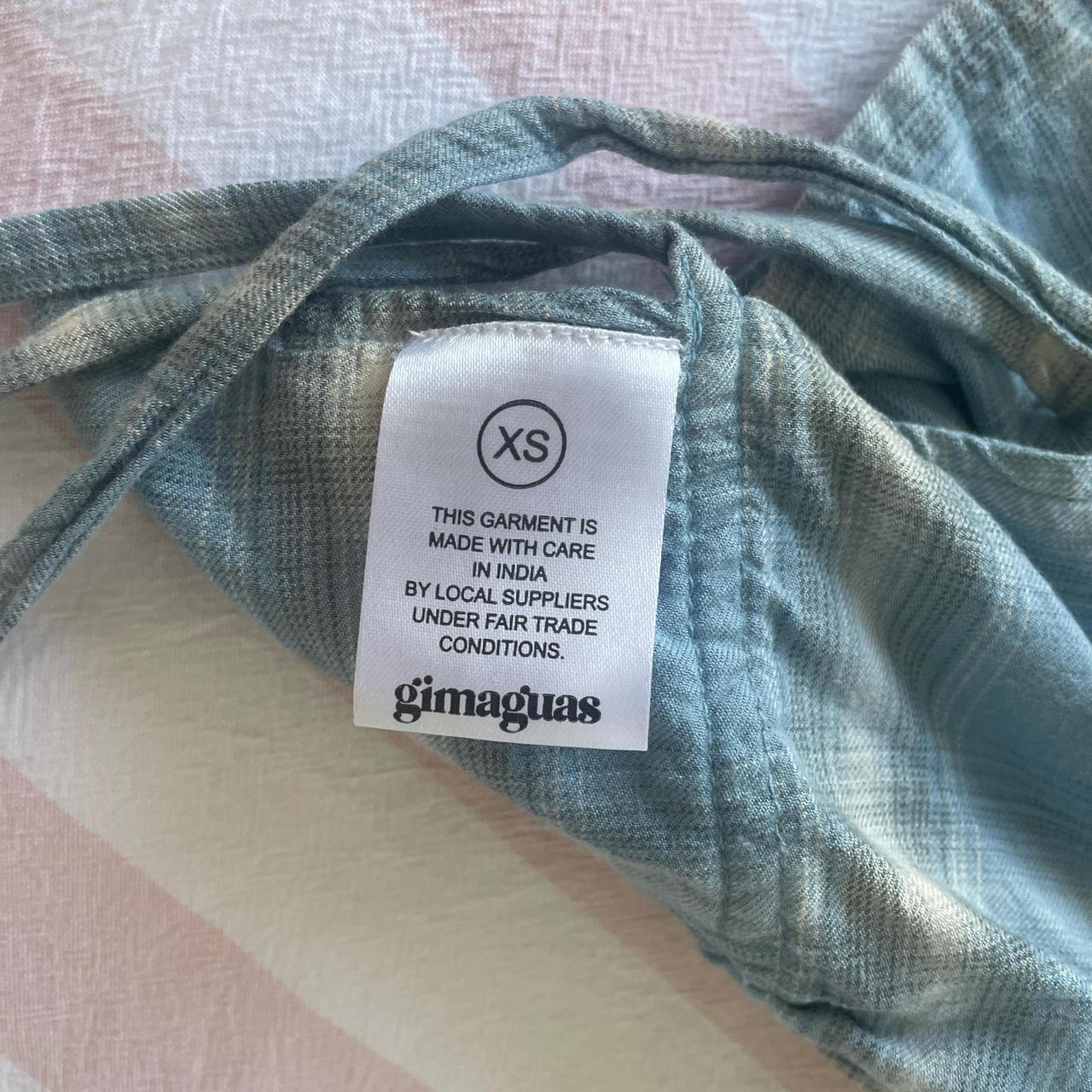 Gimaguas Paralia Checks Top. Worn once. So cute but | Depop