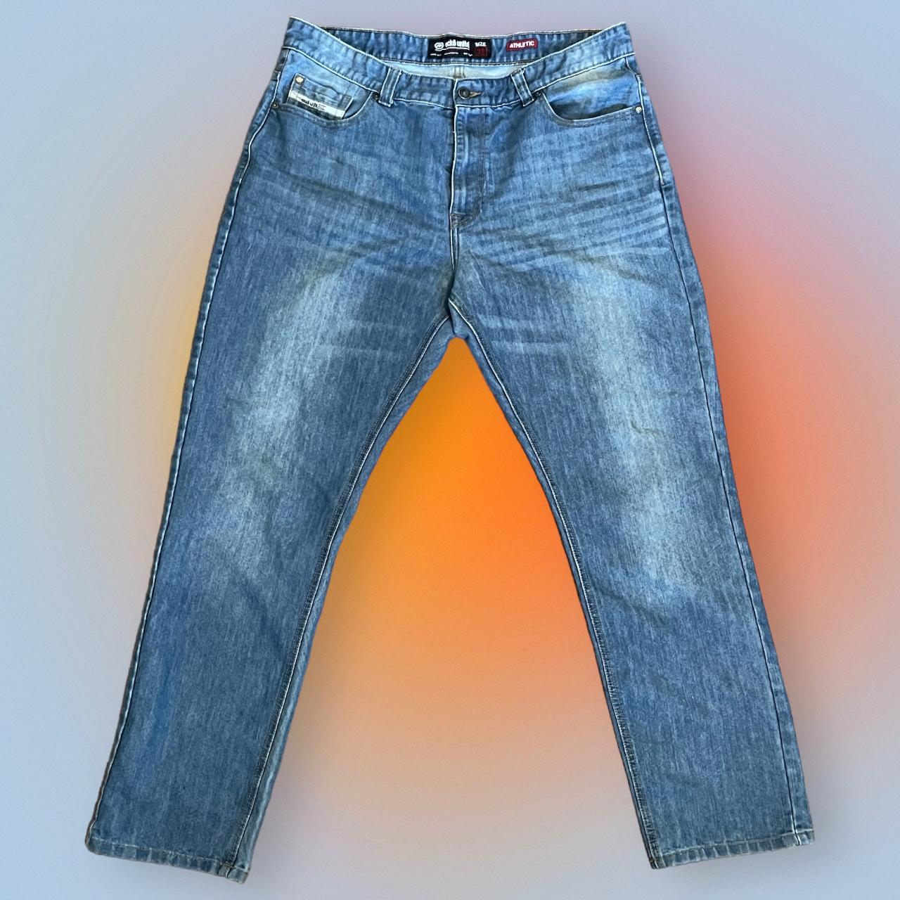 Ecko Unltd Mens Size 38 Athletic Fit Denim Blue... Depop