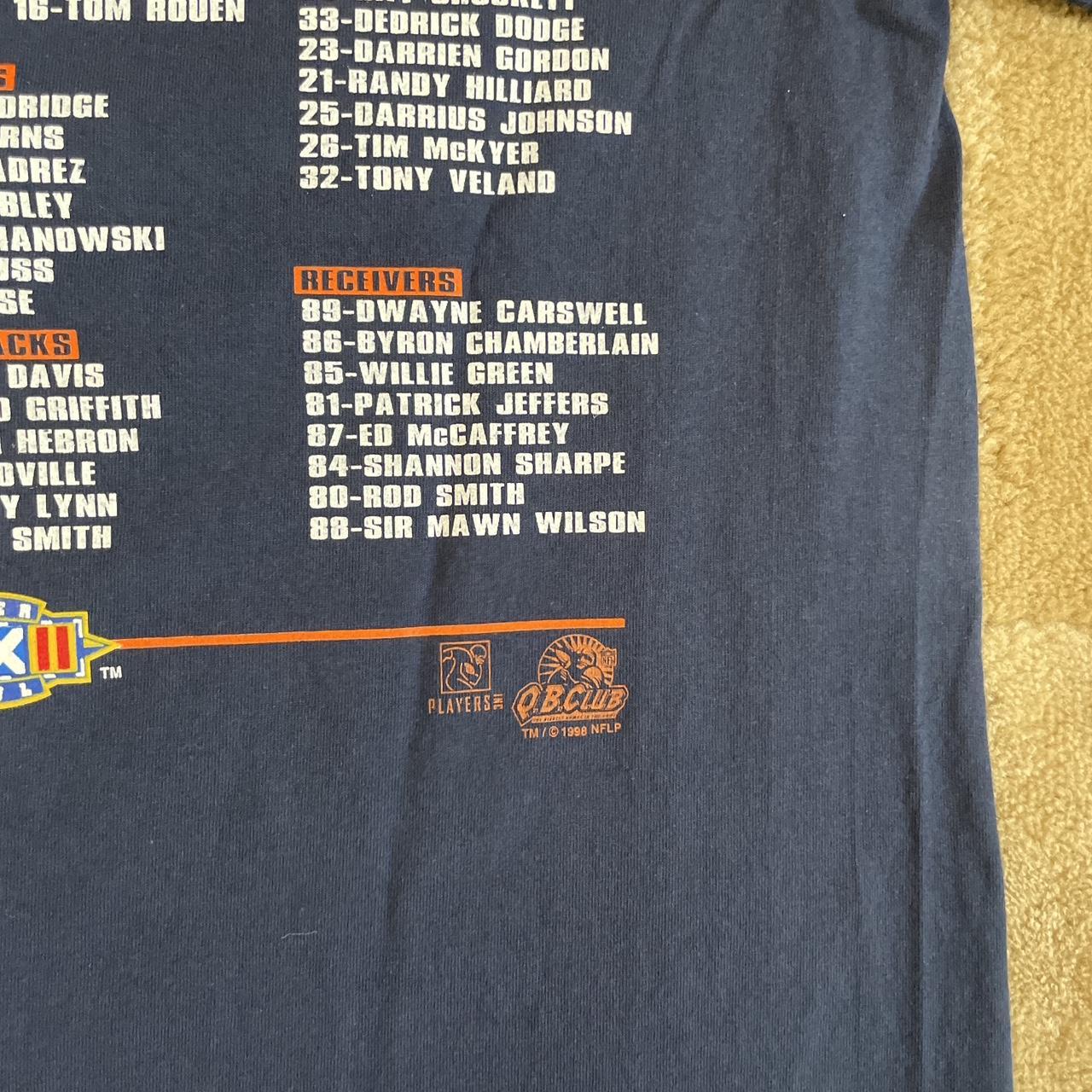 Vintage Denver Broncos Shirt. Item is on a 90s Lee - Depop