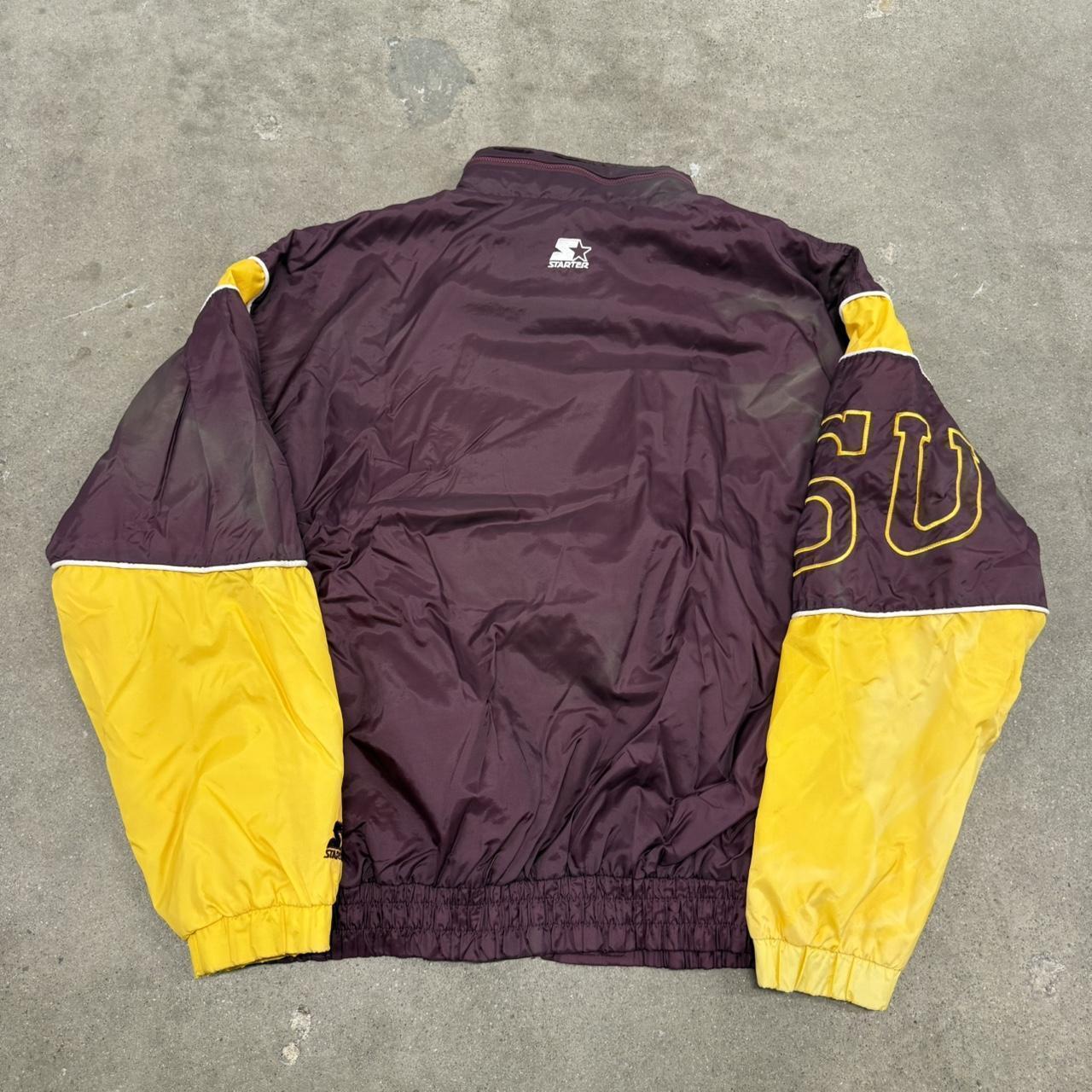 Starter Men's Jacket - Burgundy/Multi - L – vinta… - image 5