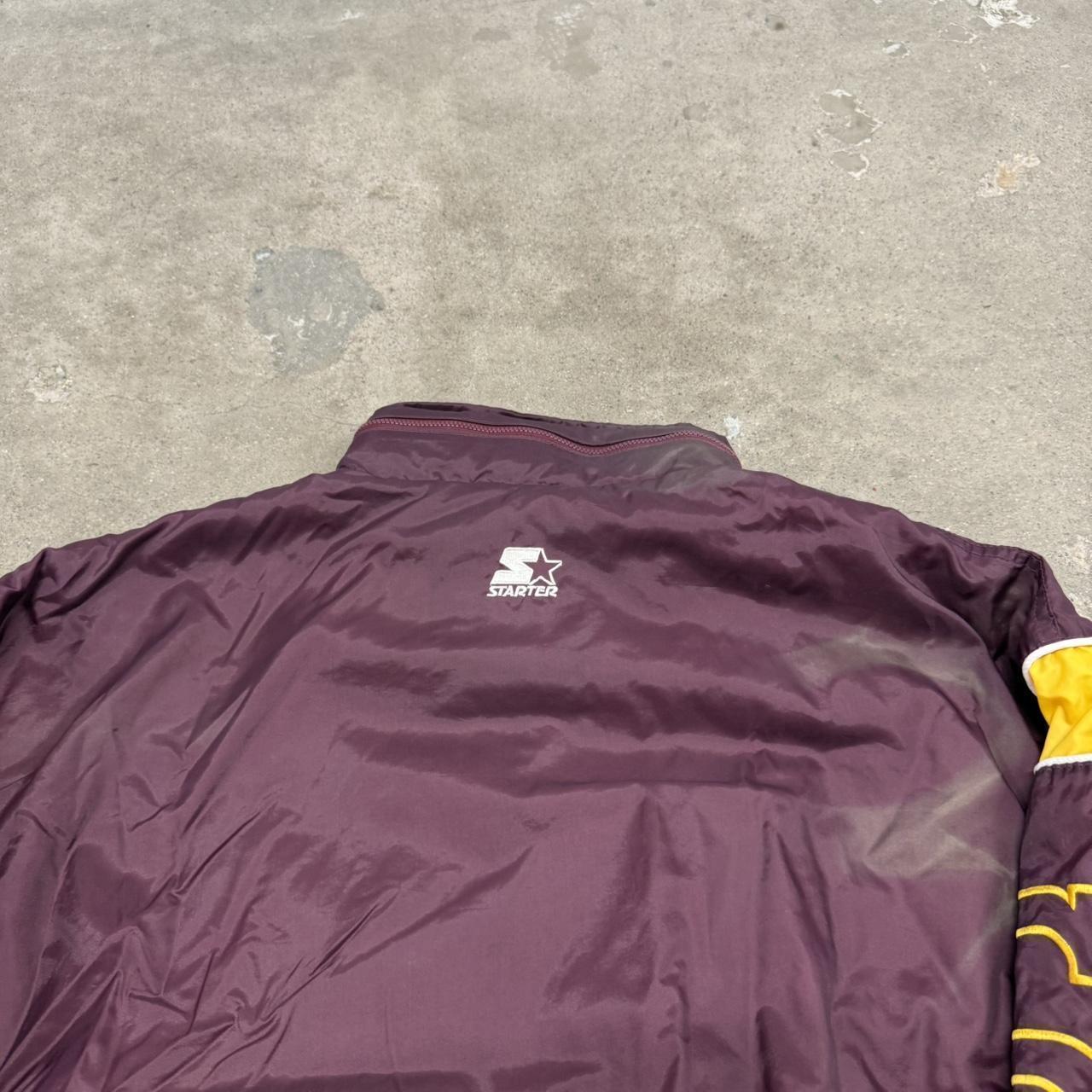 Starter Men's Jacket - Burgundy/Multi - L – vinta… - image 6