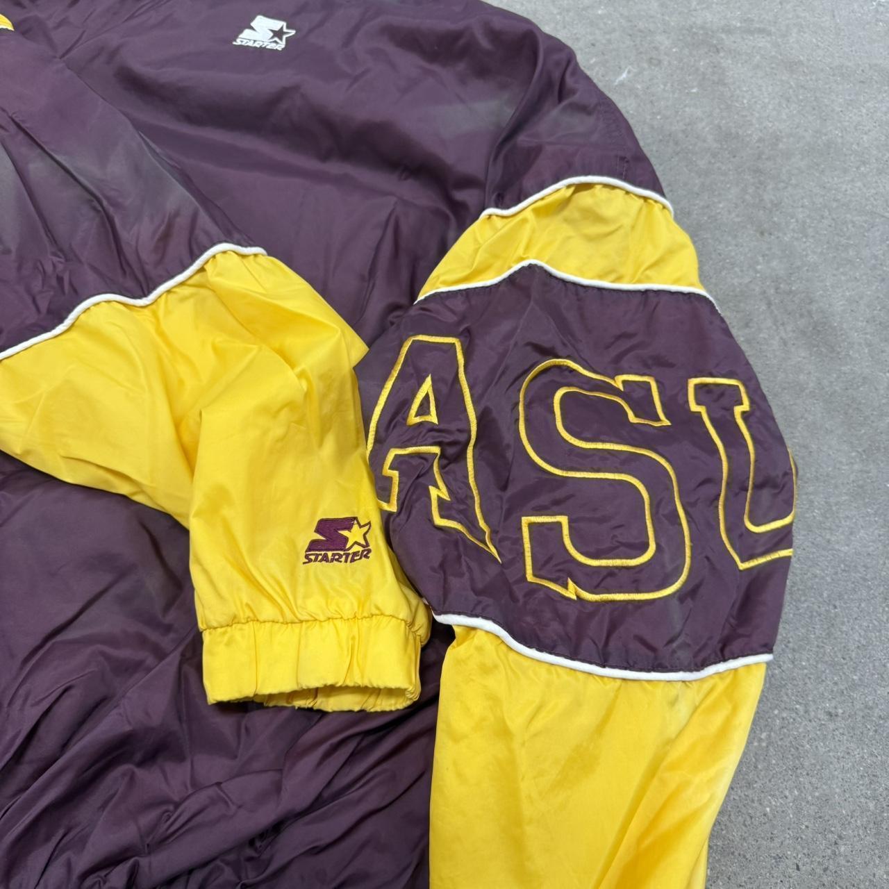 Starter Men's Jacket - Burgundy/Multi - L – vinta… - image 7