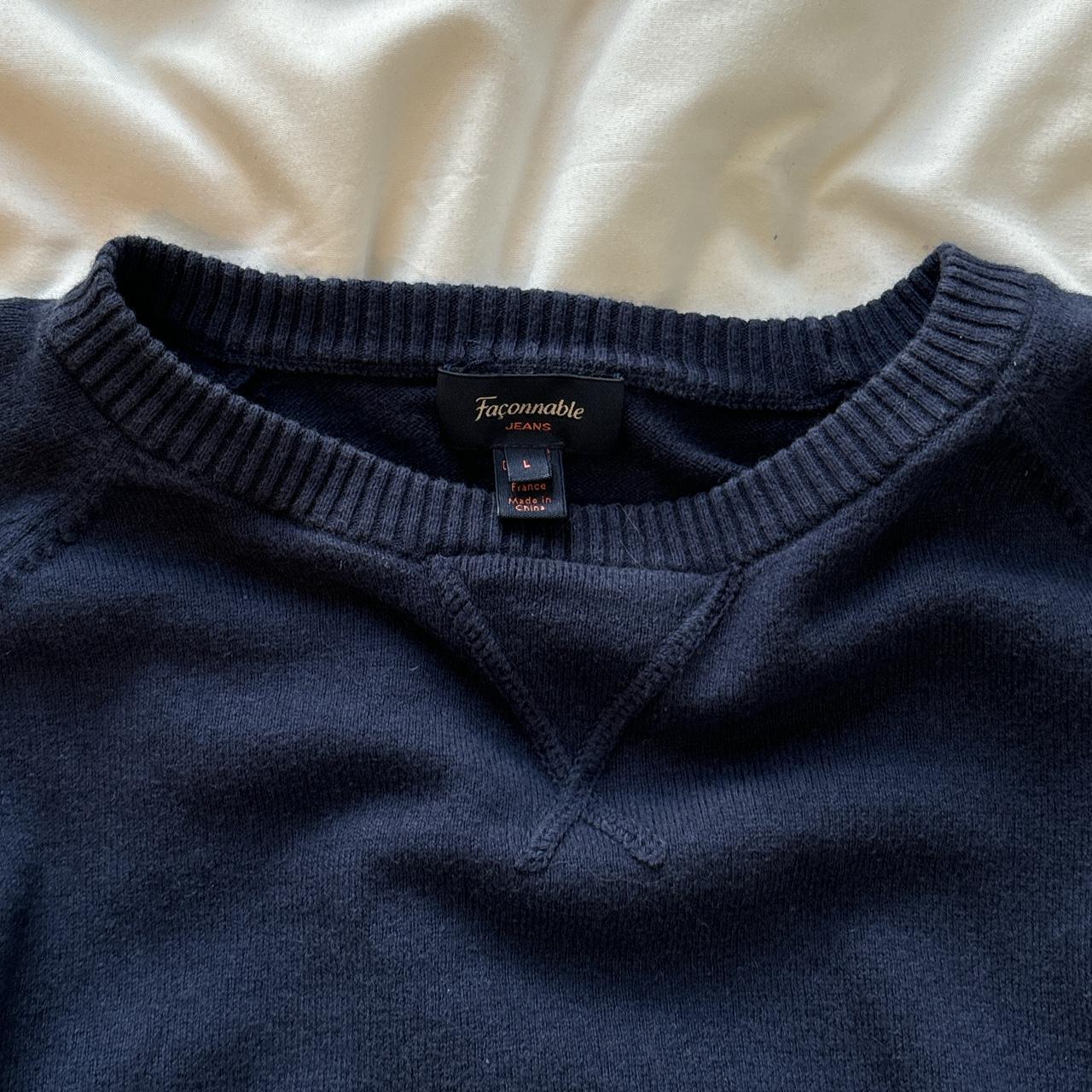 Faconnable jeans sweater original size L but it... - Depop