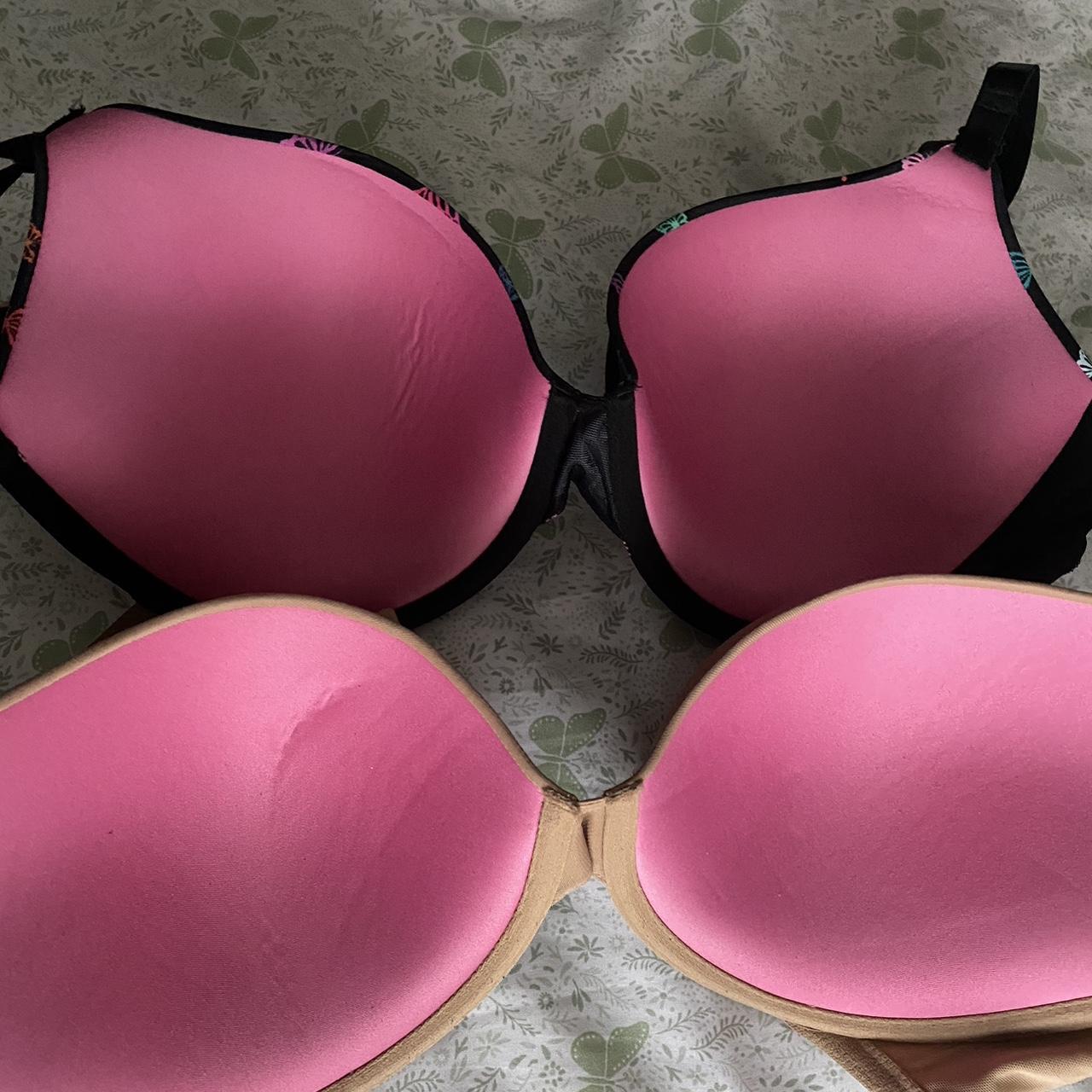 Victoria's Secret 38D Pink Bra Size: 38D By - Depop