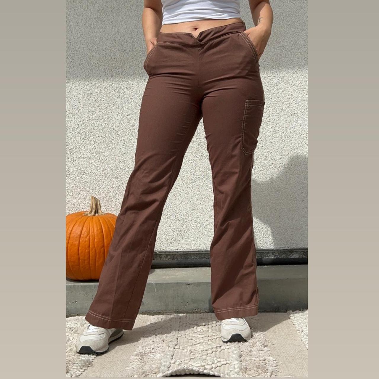 Y2K Brown Cargo Pants