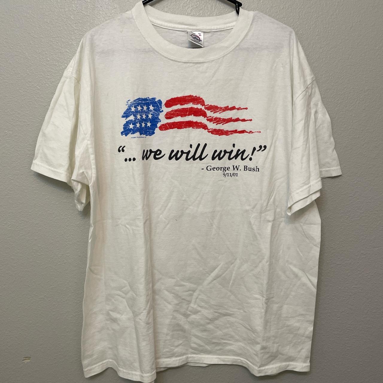 2001 vintage 9/11 tee Size xl mens - Depop