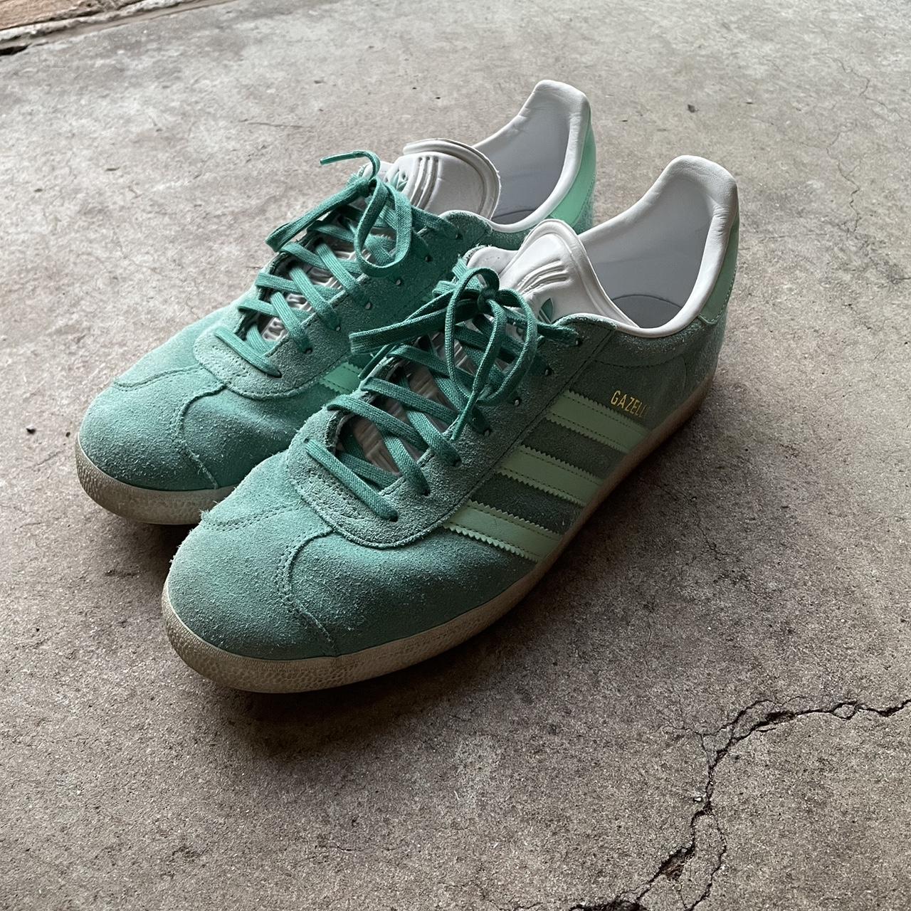 Adidas gazelle Size: 10US men Condo: 6/10 no... - Depop