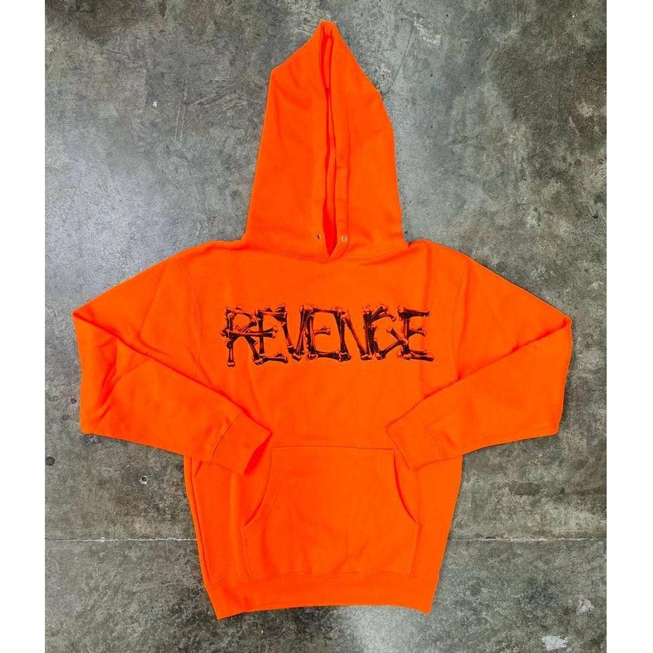 Revenge hoodie orange hot sale