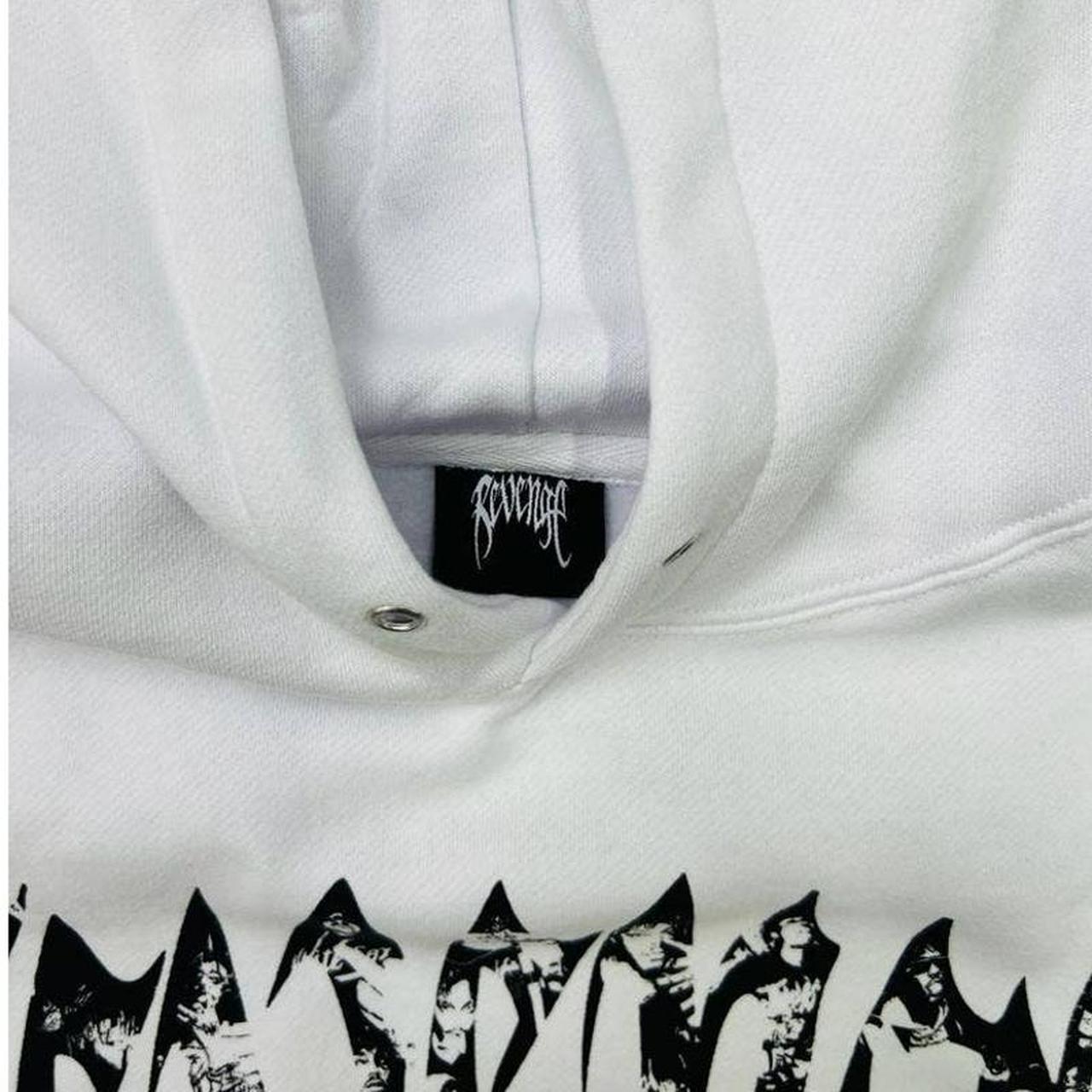 Revenge x Juice Wrld Collage Hoodie Black - Revenge Clothing