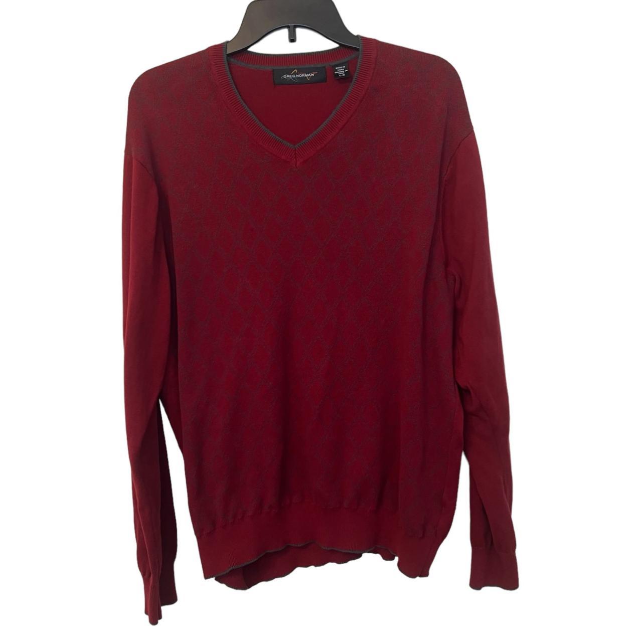 Greg norman v hot sale neck sweater