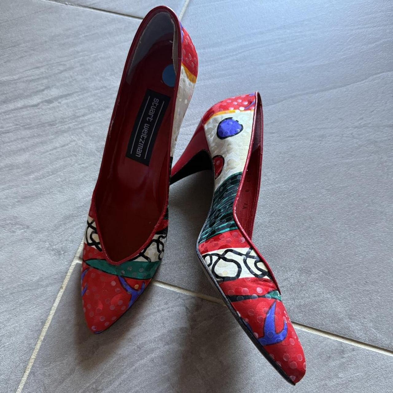 Stuart Weitzman Women's Pumps - Red/Multi - US 8 … - image 1