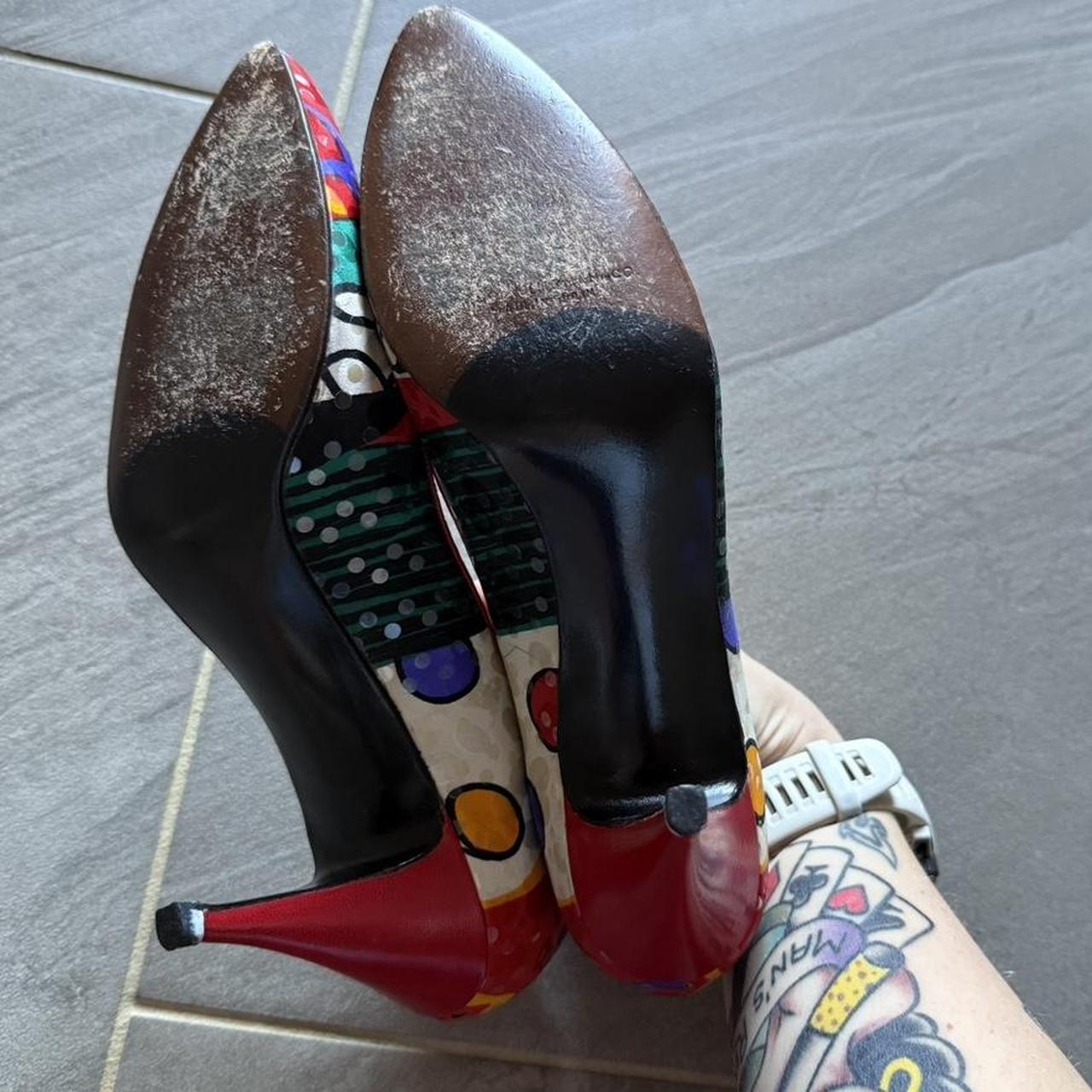 Stuart Weitzman Women's Pumps - Red/Multi - US 8 … - image 3