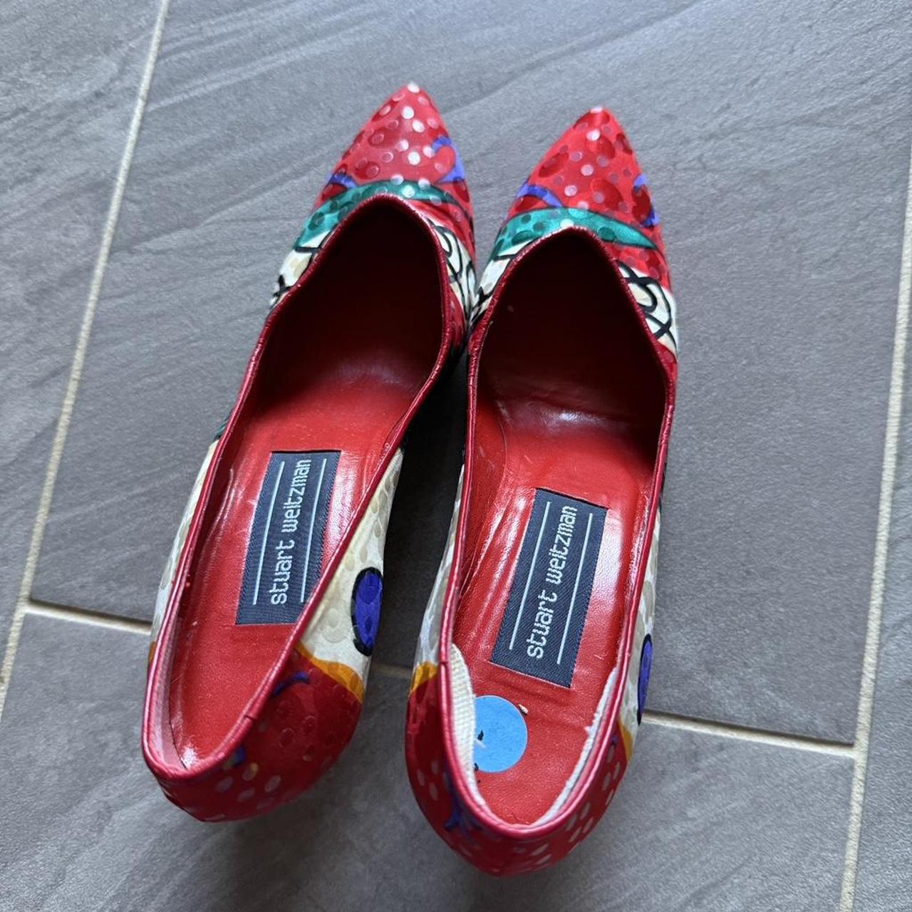 Stuart Weitzman Women's Pumps - Red/Multi - US 8 … - image 2