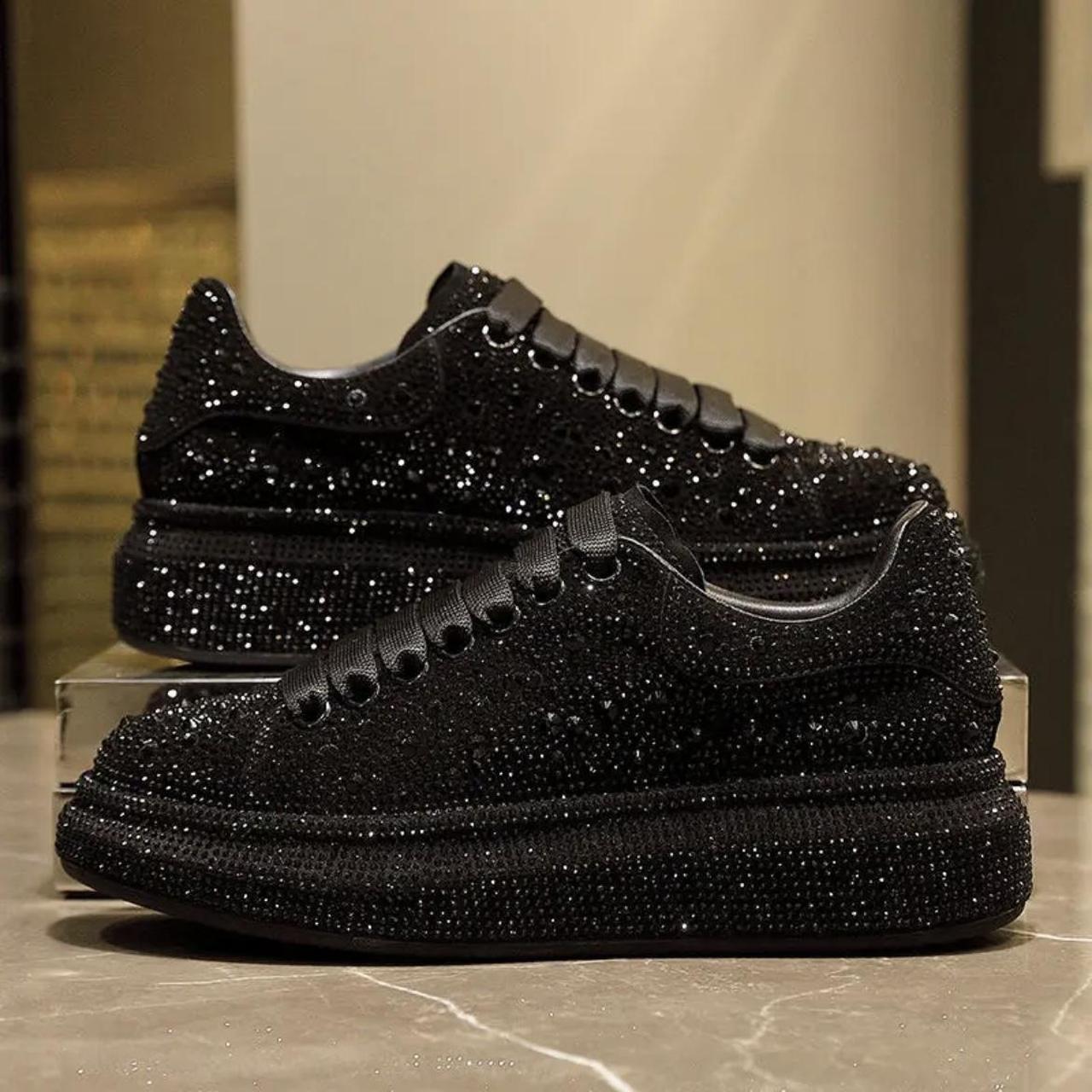 muguan rhinestone shoes
