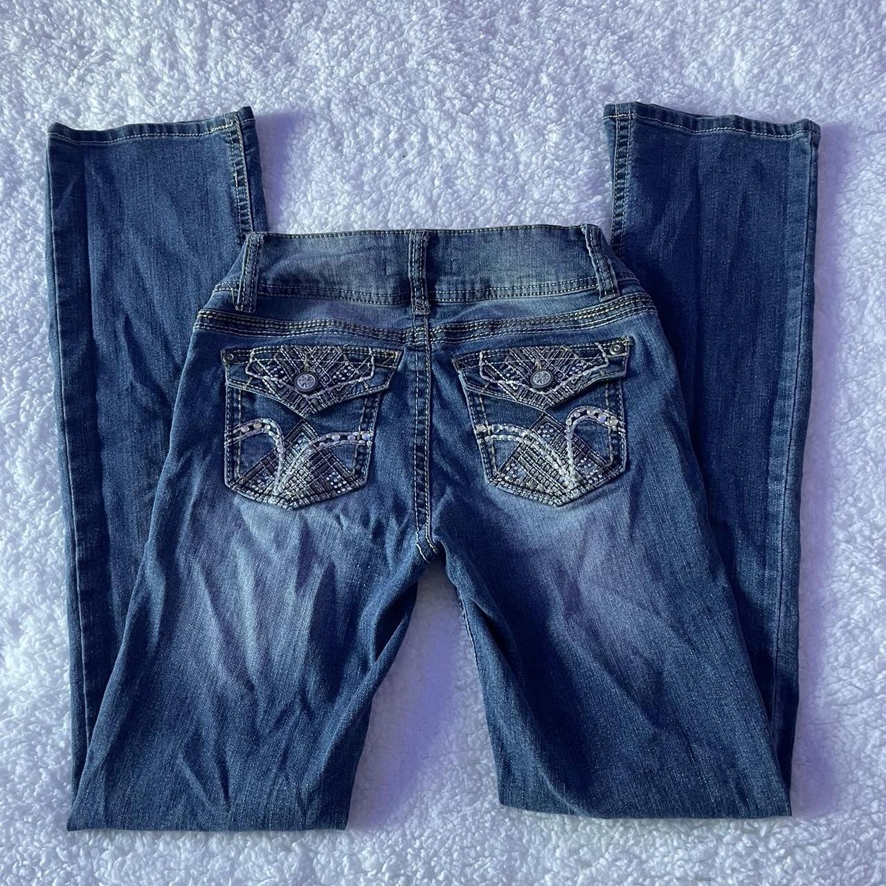 vintage no boundaries jeans - size 3 - no flaws - Depop