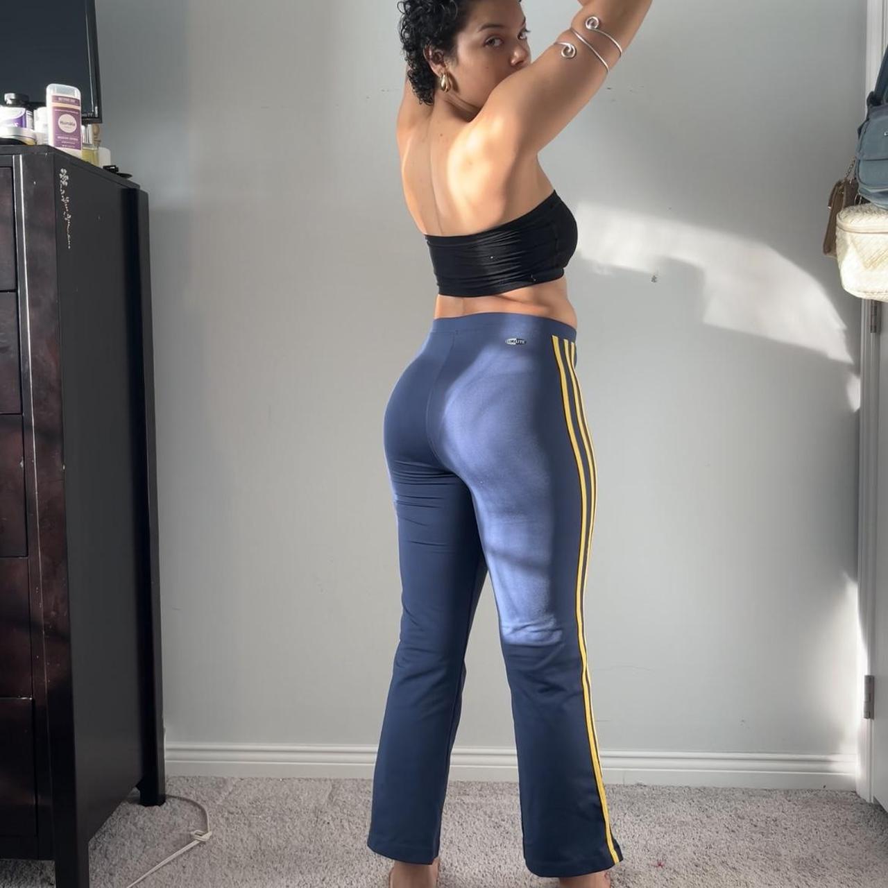 Old ass adidas yogi pant For the petite girlies or Depop