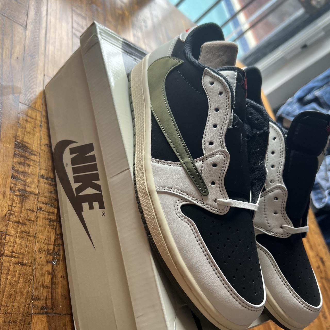travis scott green shoes