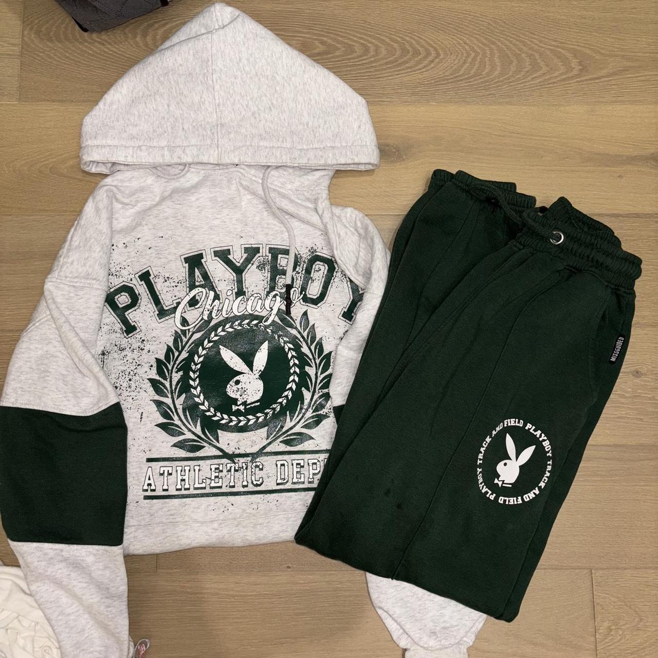 Playboy hoodie and sweatpants set sale