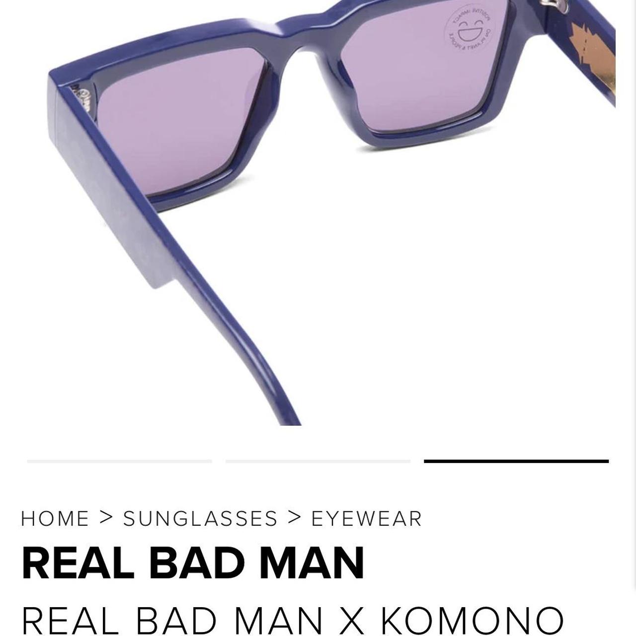 Real Bad Man x Komono The Jaki Sunglasses - Blue Ish – Feature