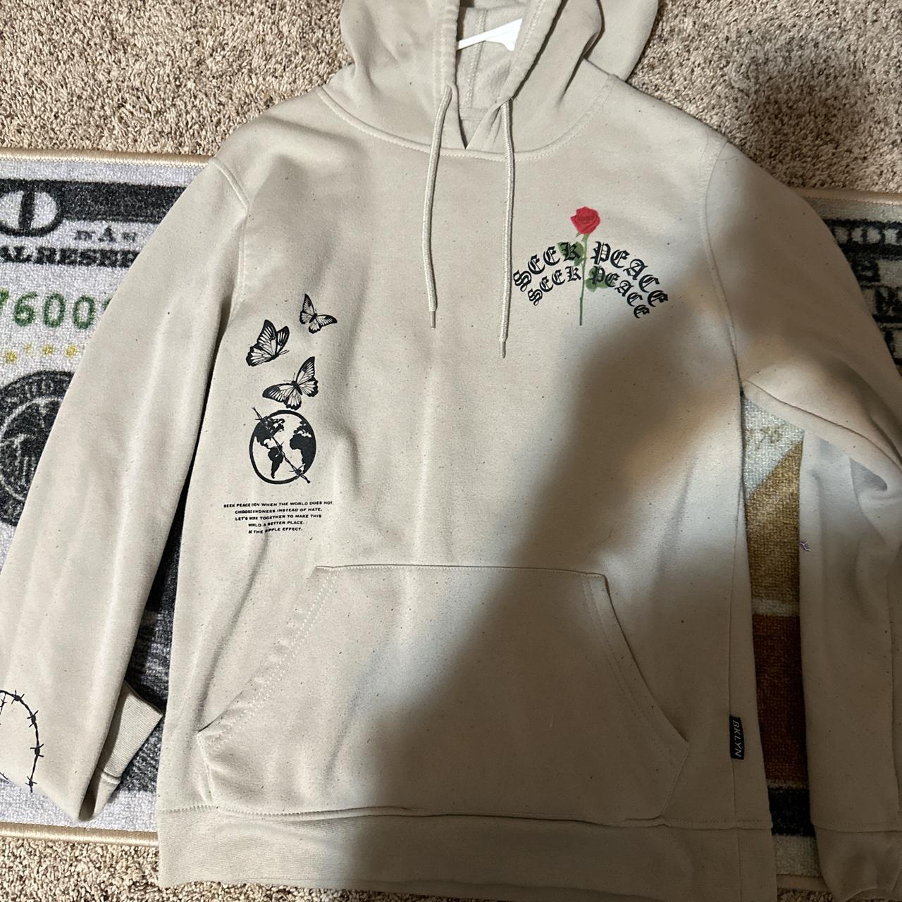 Seek peace trademark Brooklyn clothing Medium Worn a Depop