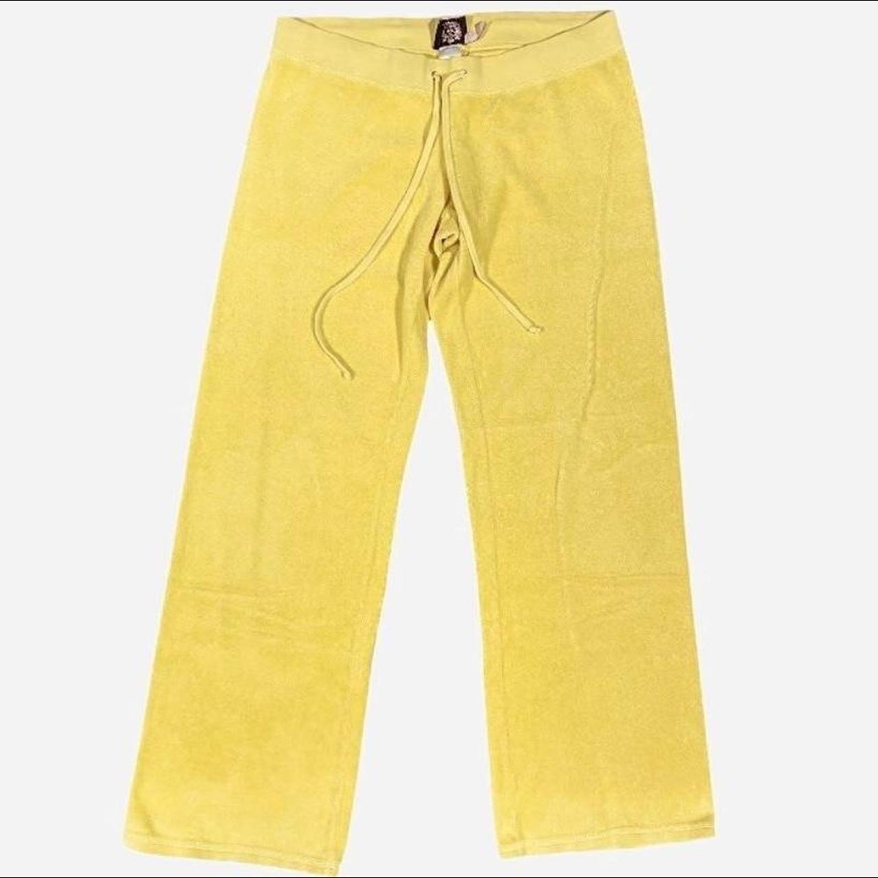 Juicy Couture Women's Yellow and Pink Jumpsuit Depop