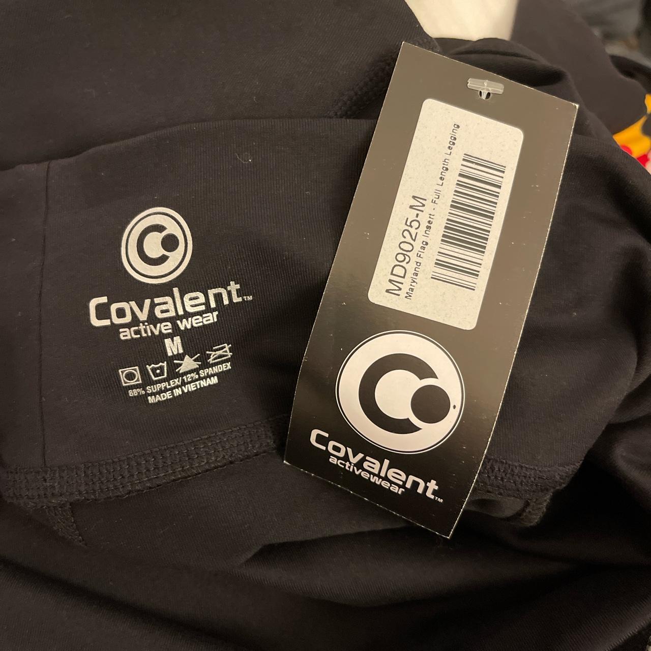 Covalent Activewear maryland flag medium black - Depop