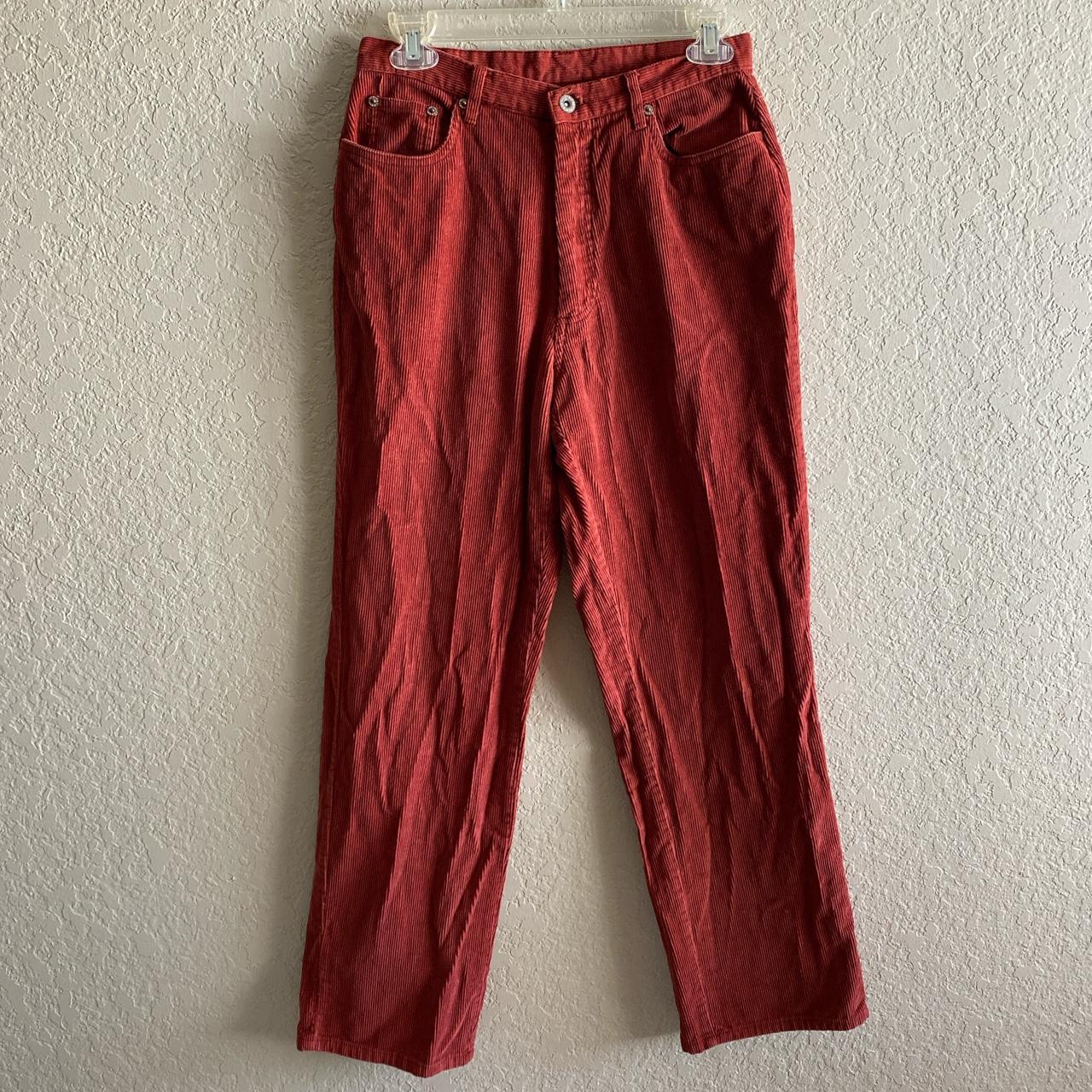 Burnt orange deals corduroy pants