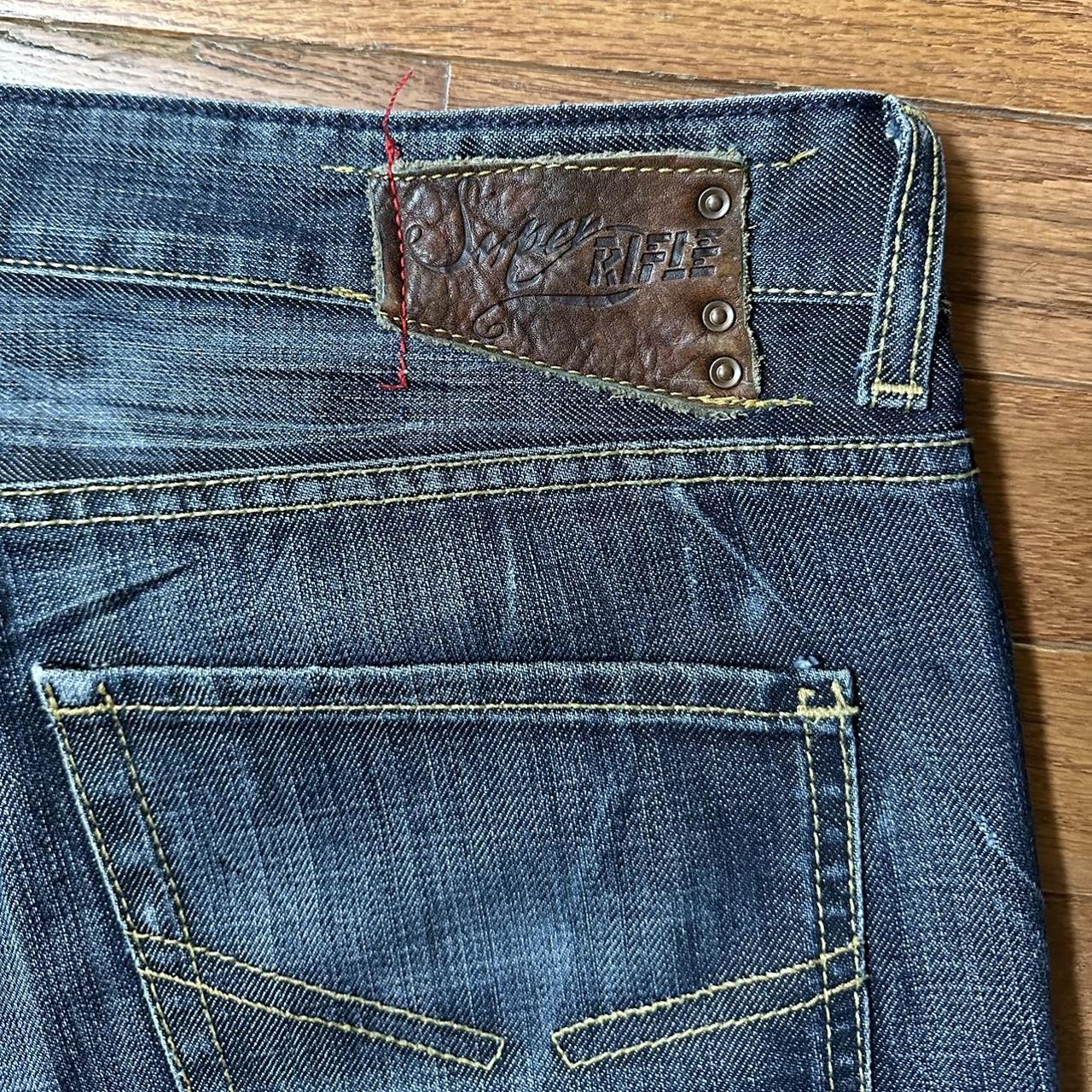 Super Rifle Cabin Jeans Dark Blue Men’s W 38 L... - Depop