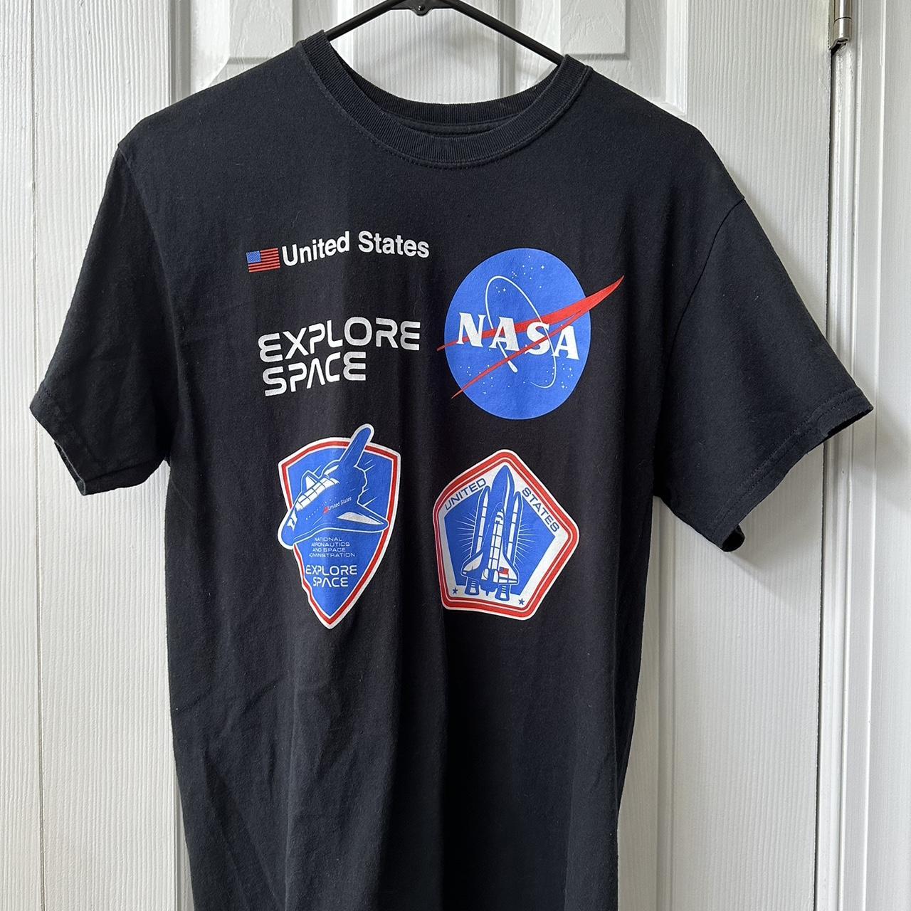 NASA Zumiez Shirt Black Size:... - Depop