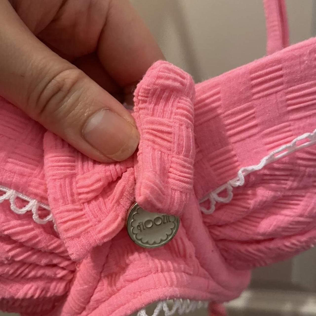 Hot Pink Bra And Panties With Cute Ribbon Detail Depop