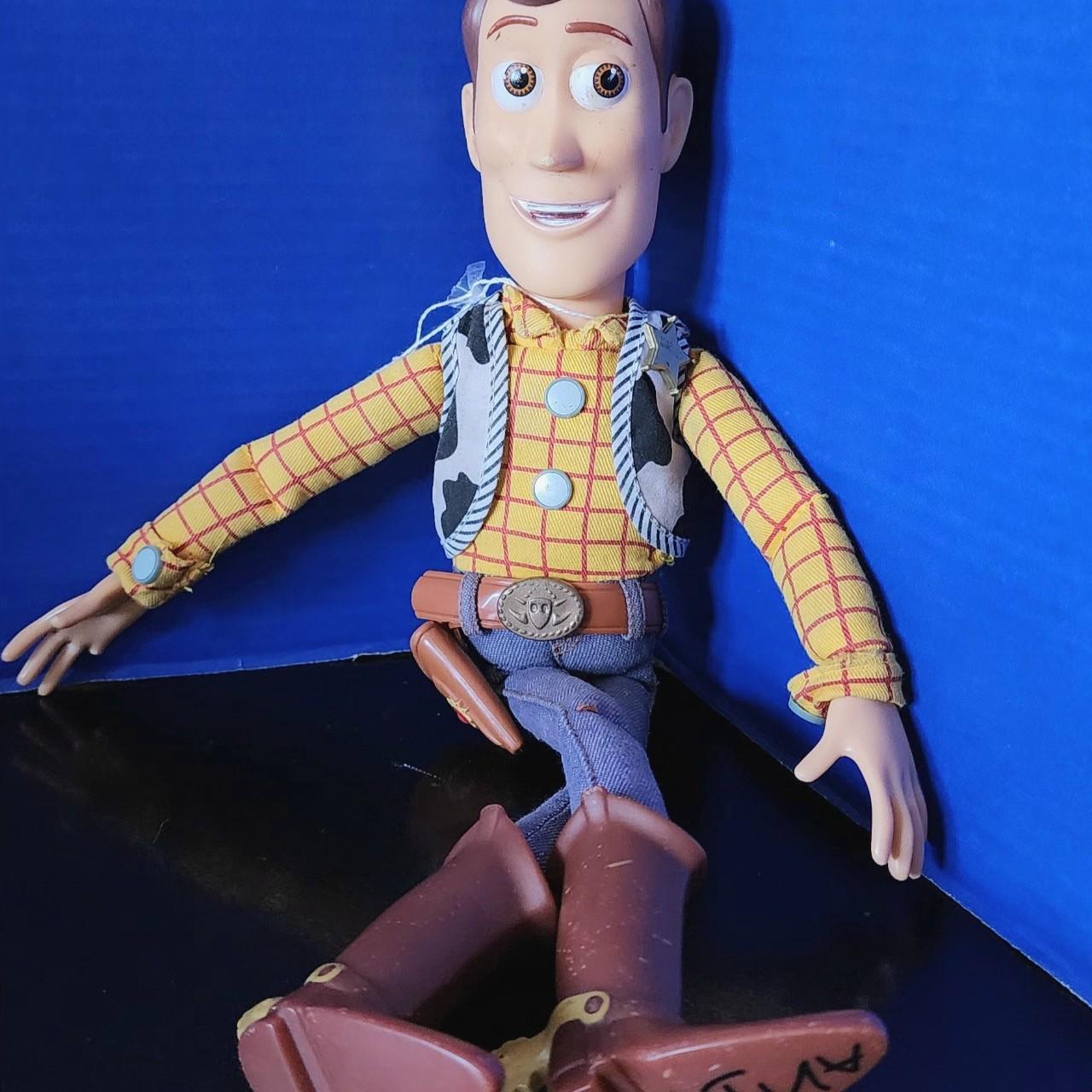 Disney Pixar Toy Story Woody Doll 16 Working Pull. Depop