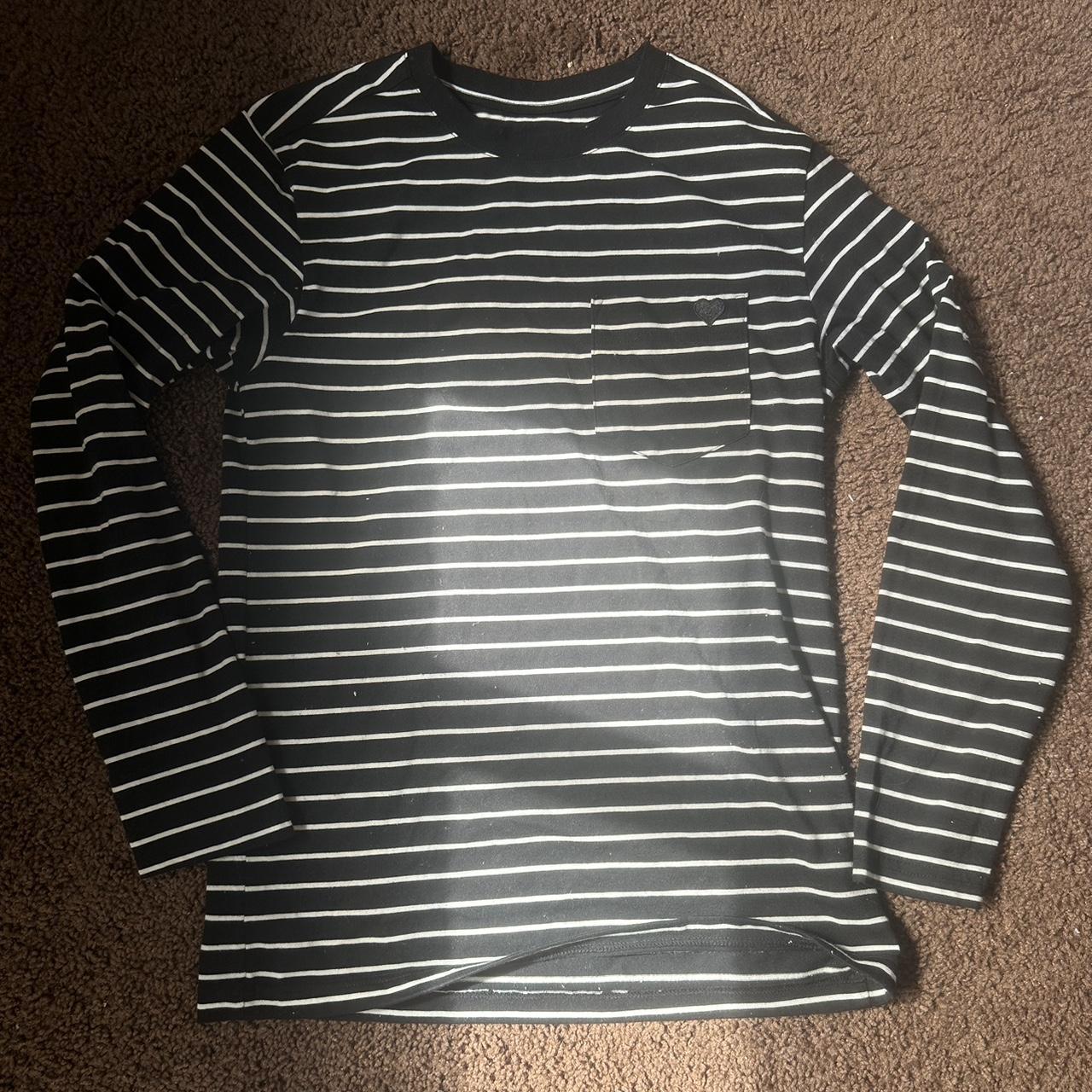 Men’s Goodfellow & Co. Striped Long Sleeve T-Shirt... - Depop