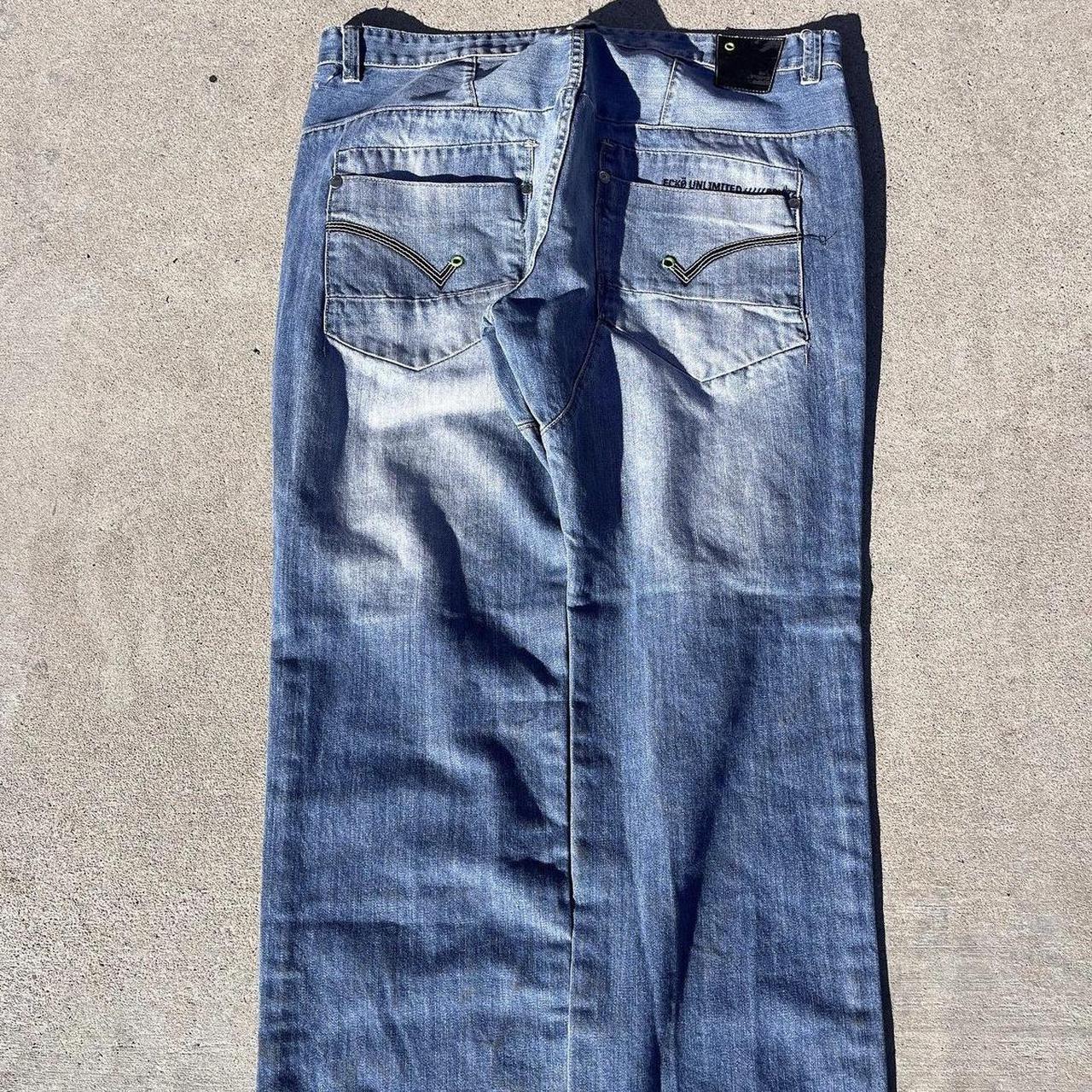 Ecko Unt Jeans Size 40 30 Depop