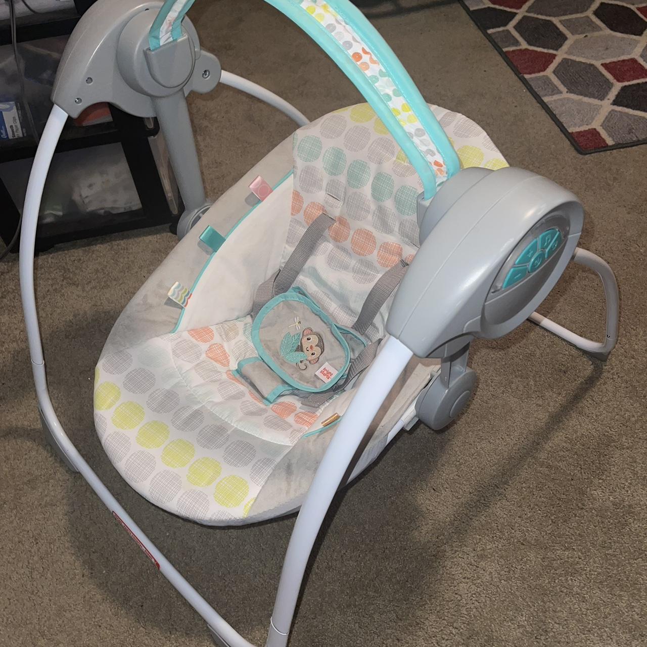 Baby swing, battery powered, unisex, barely used Depop