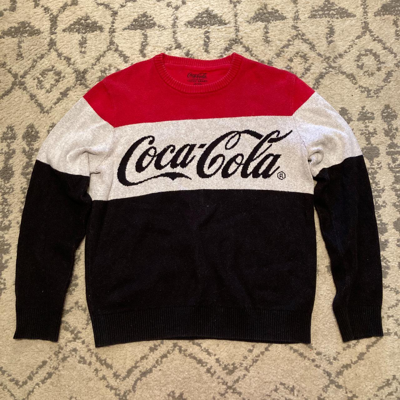 Lucky brand coca hot sale cola sweater