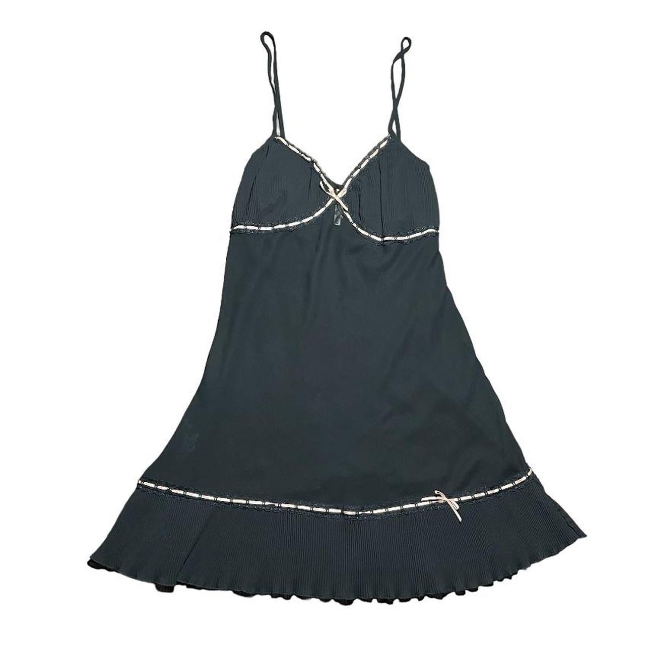 coquette detailed black babydoll dress beautiful... - Depop