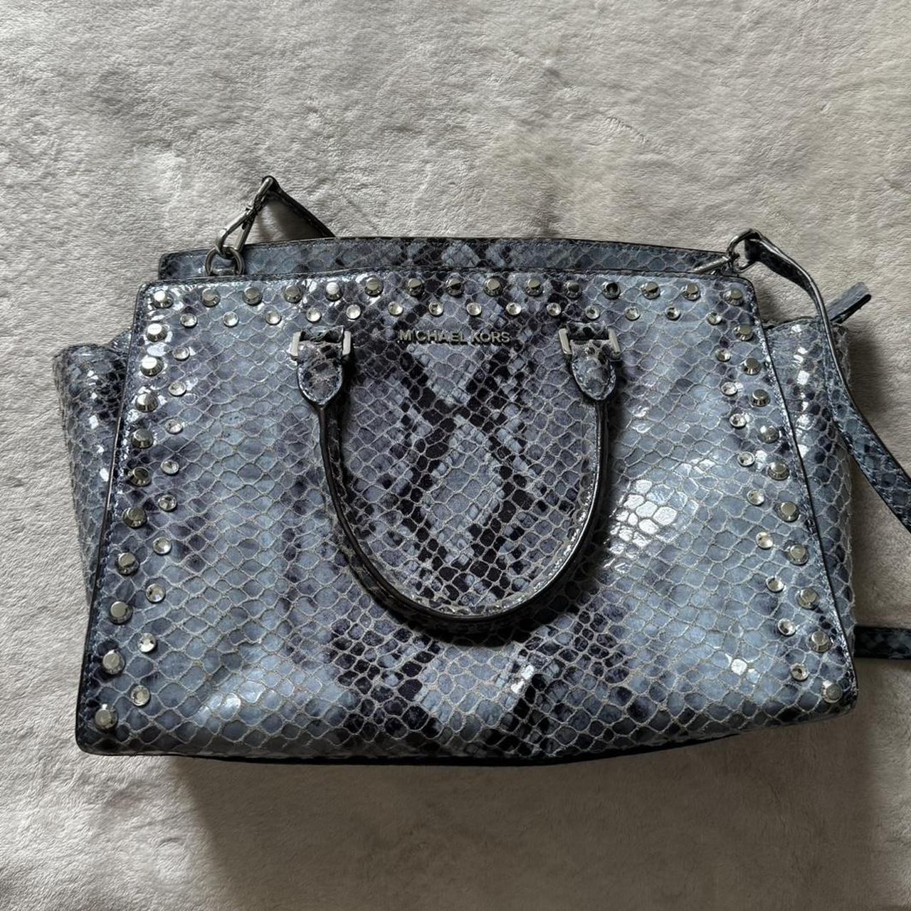 Michael kors snakeskin purses best sale