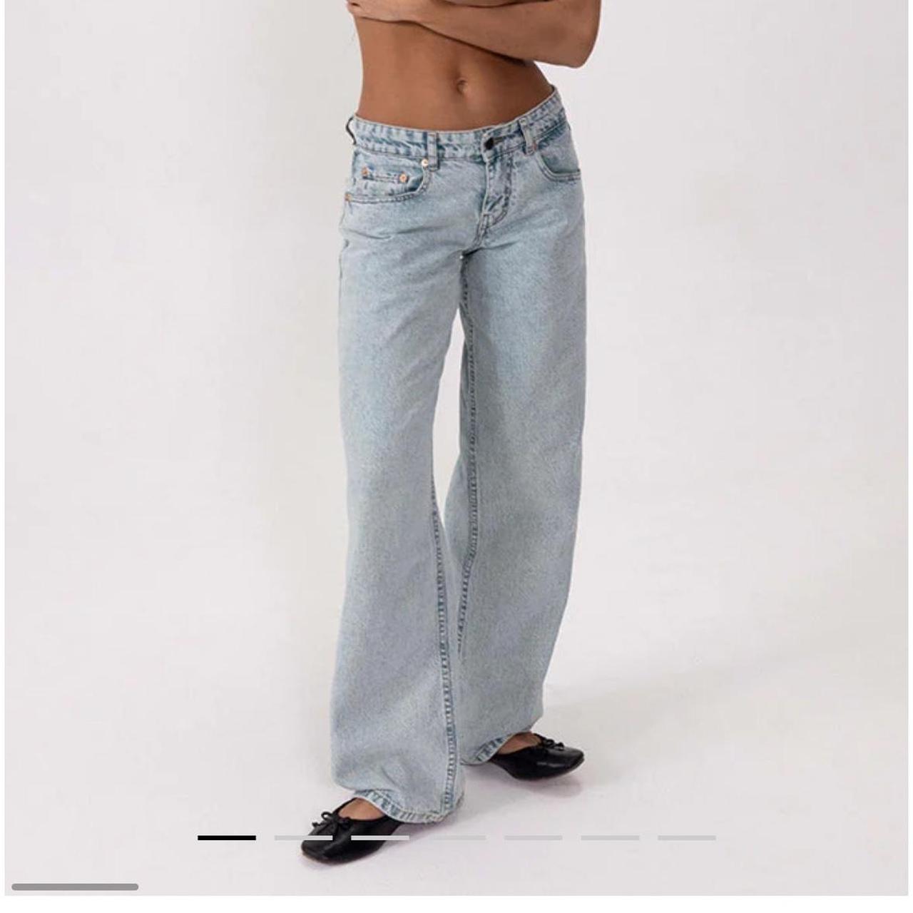 Motel rocks jeans low rise longest length but I am 5... | Depop