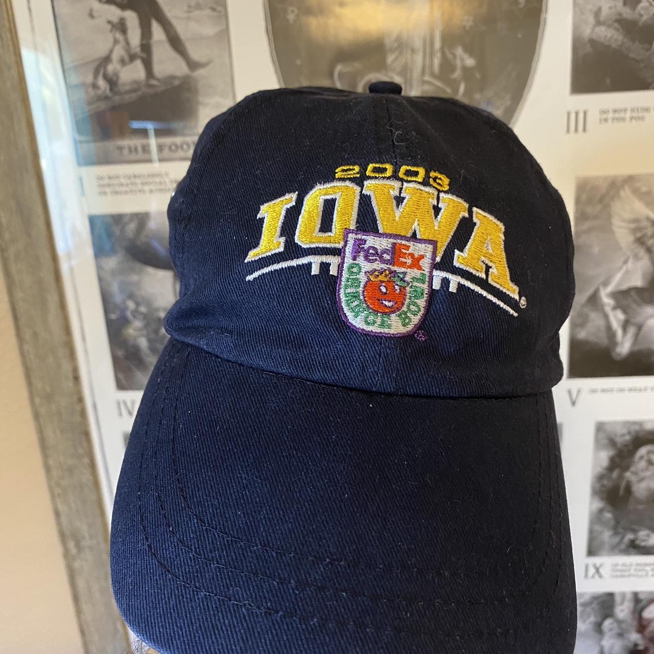 2003 vintage hat Iowa state fed ex orange bowl hat - Depop