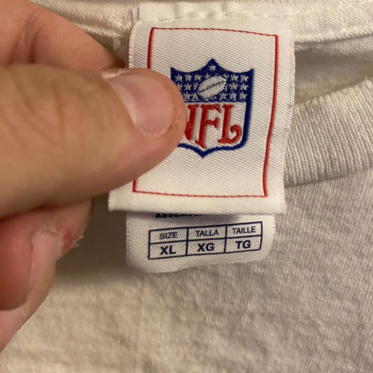 VTG nfl Shirt White Coors Light NFL XL Men's vintage... Depop