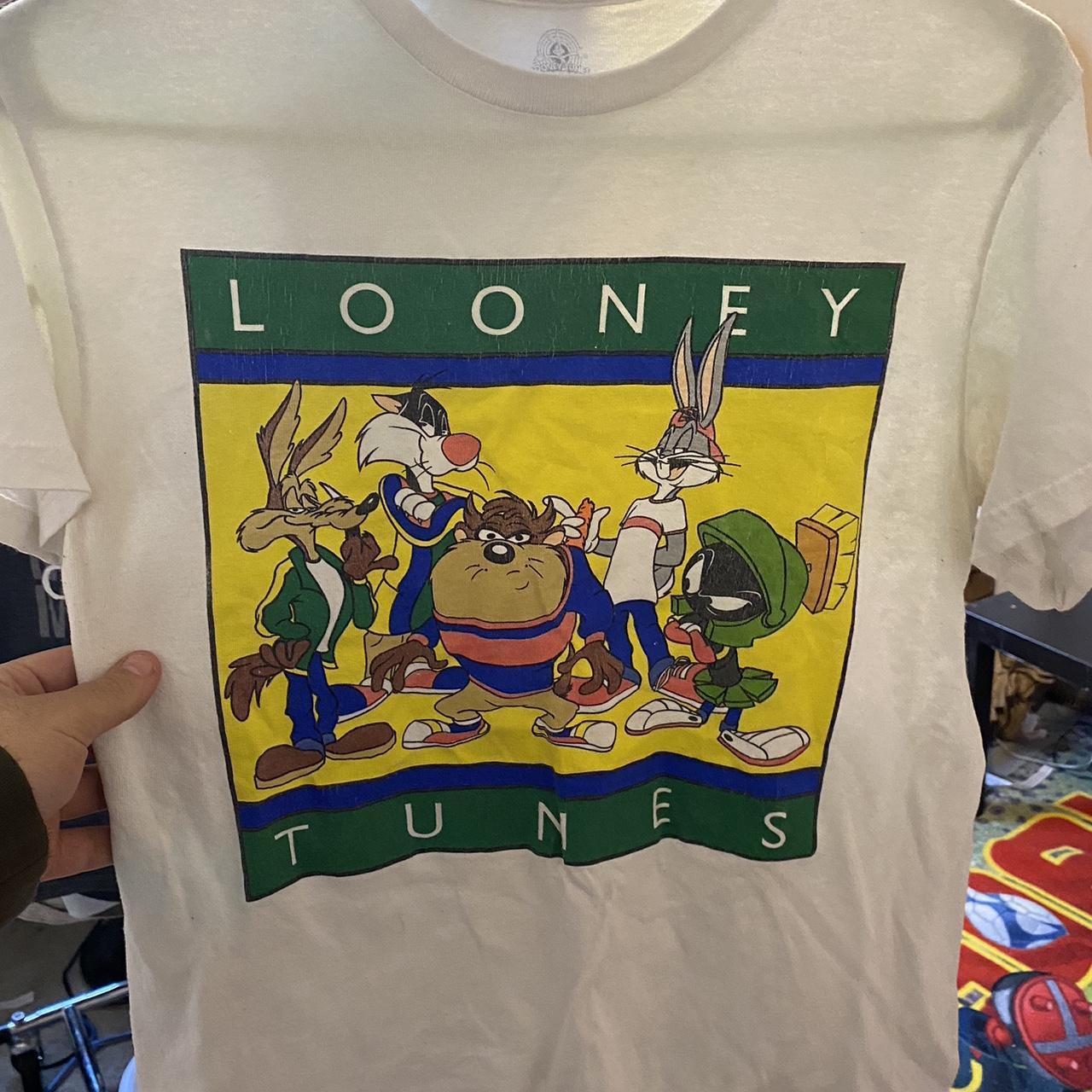 Looney tunes squad graphic t shirt size small Depop