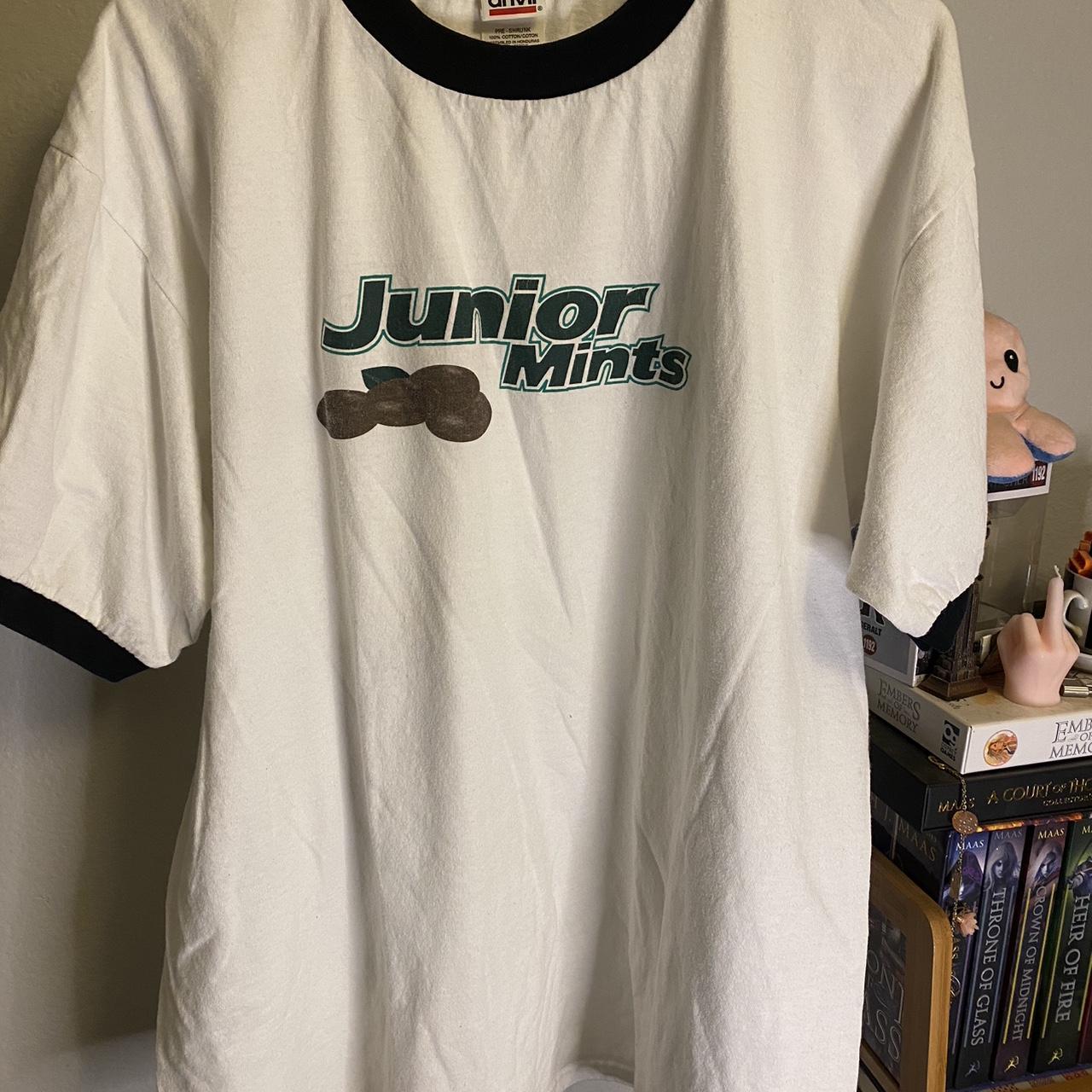 Vintage junior mints graphic shirt class of 07 size xl Depop