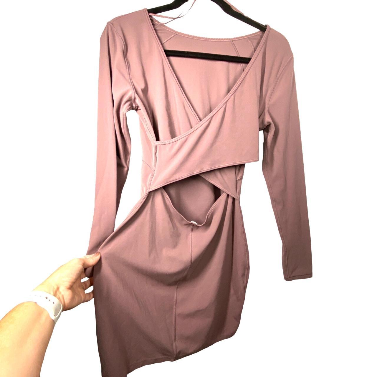 Features: • lululemon contour dress, nulu fabric, - Depop