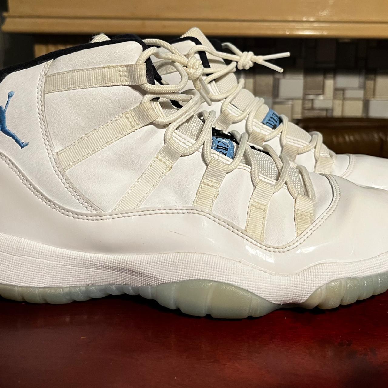 jordan shoes blue and white
