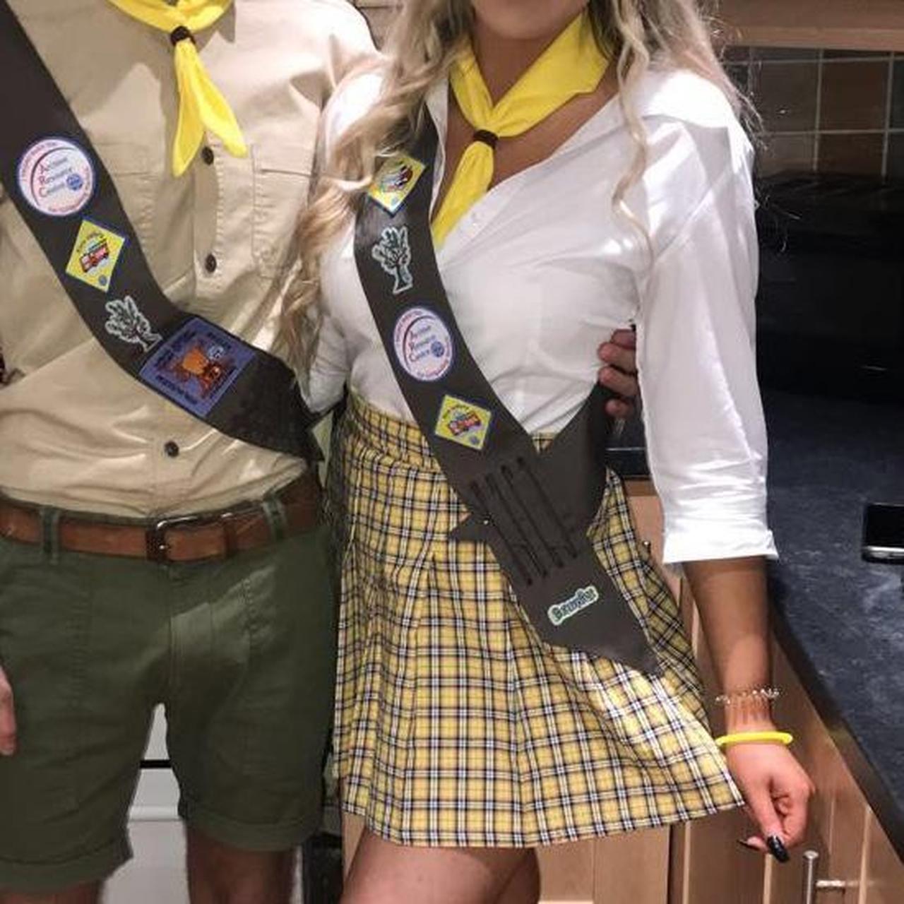 GIRL SCOUT HALLOWEEN COSTUME DRESS UP Depop