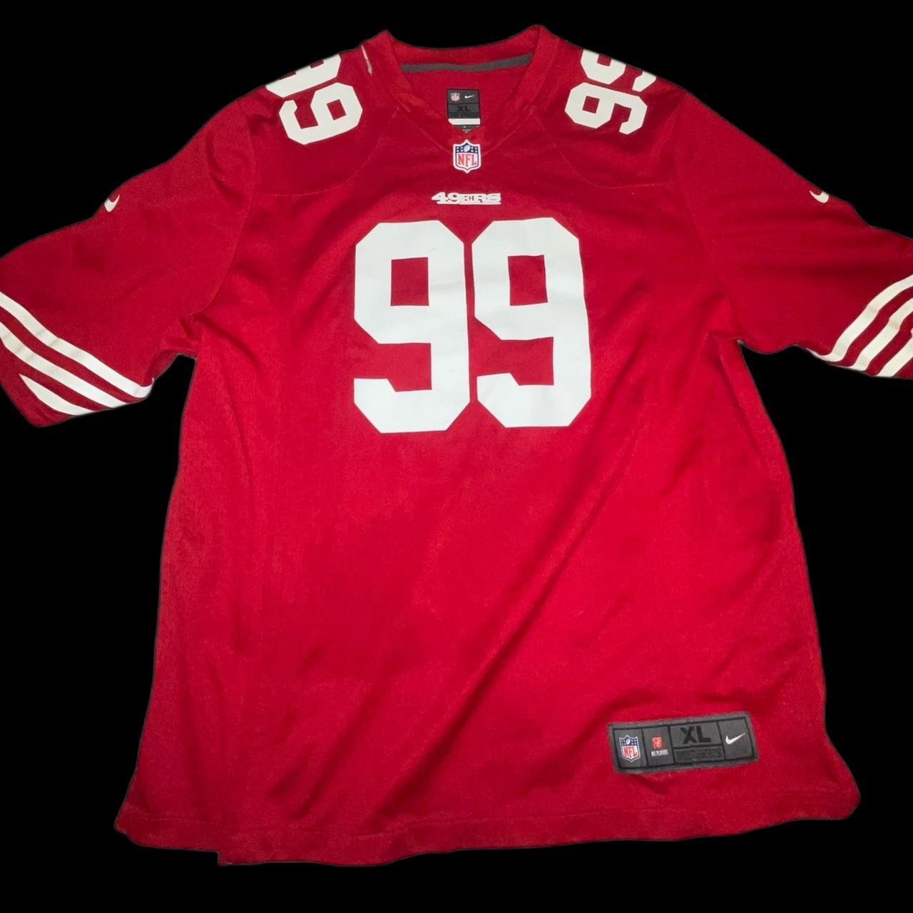 MEN NIKE SAN FRANCISCO 49ers ALDON SMITH #99 NFL FOOTBALL SHIRT